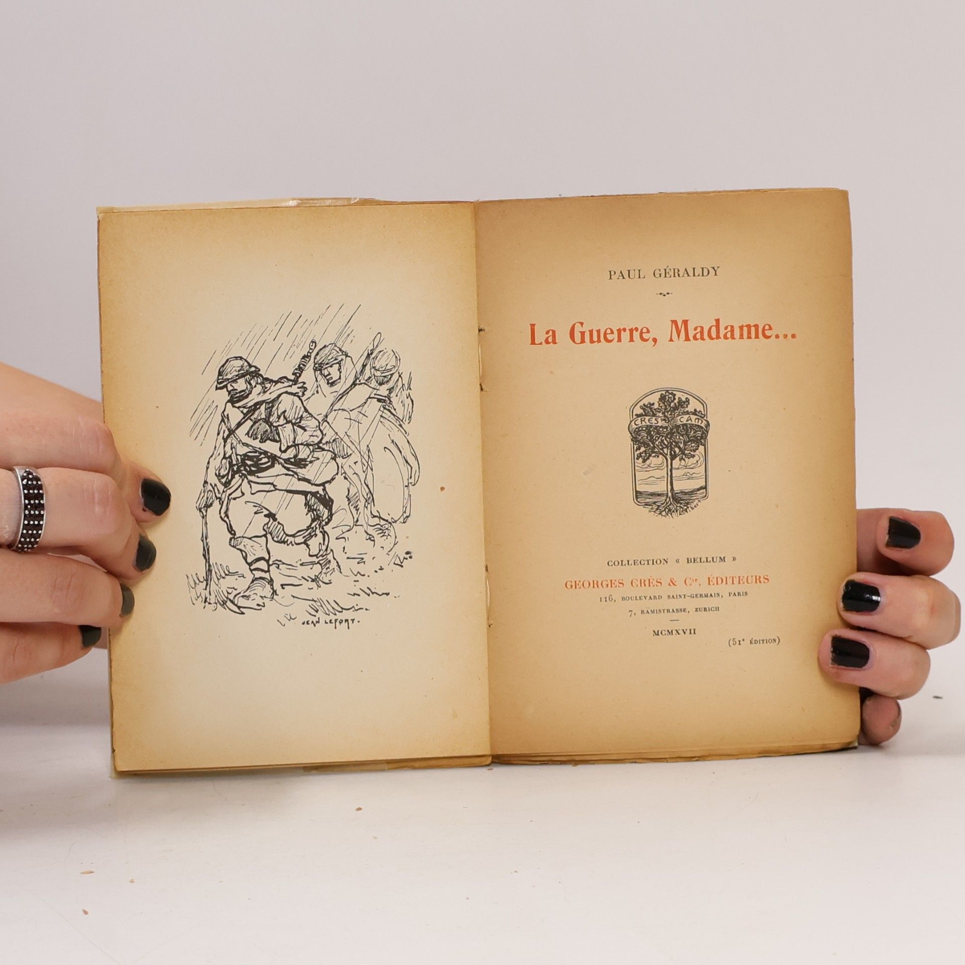 Paul Géraldy La Guerre, Madame...