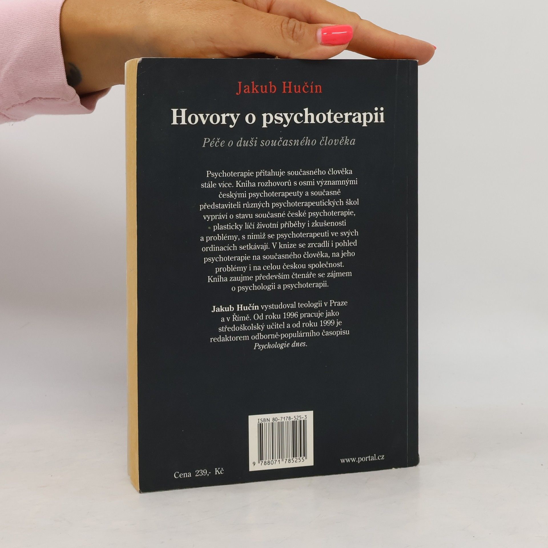 Jakub Hučín Hovory o psychoterapii. Péče o duši současného člověka
