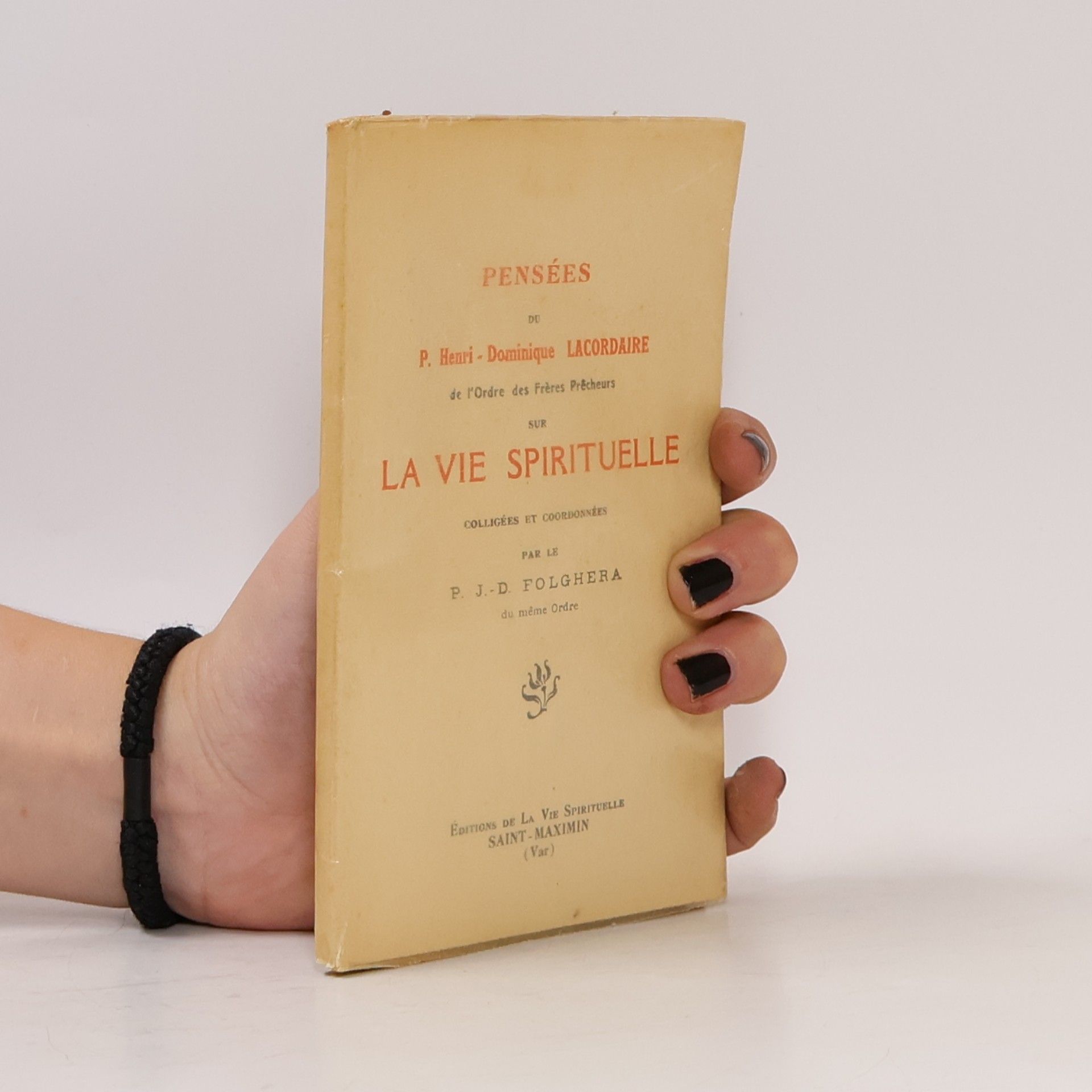 Pensées du P. Henri-Dominique Lacordaire sur la vie spirituelle