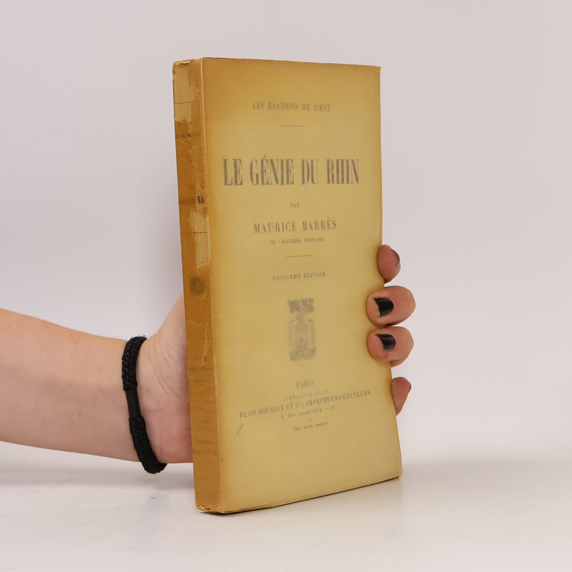 Maurice Barrès Le génie du Rhin