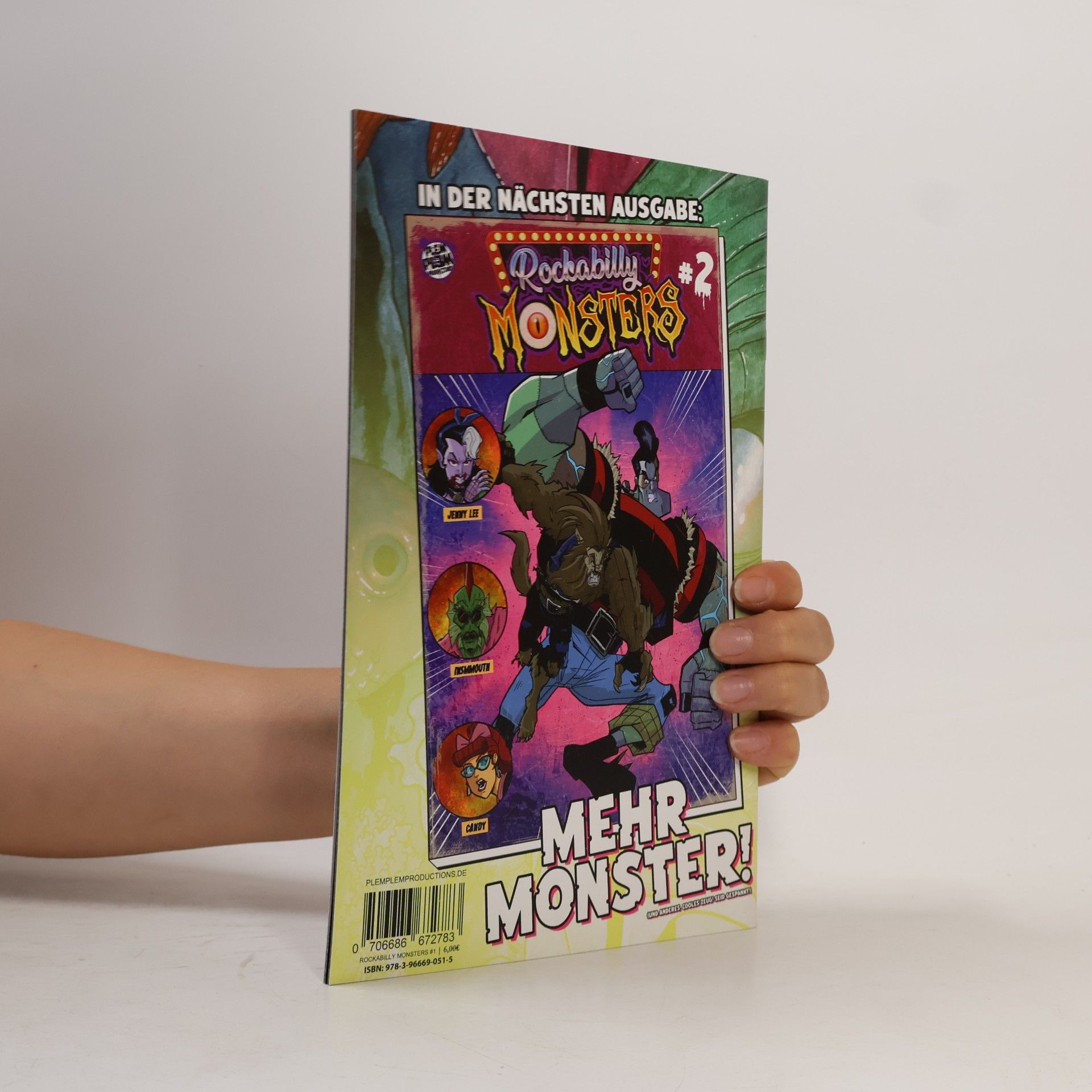 Sergio Ríos Rockabilly Monsters 1