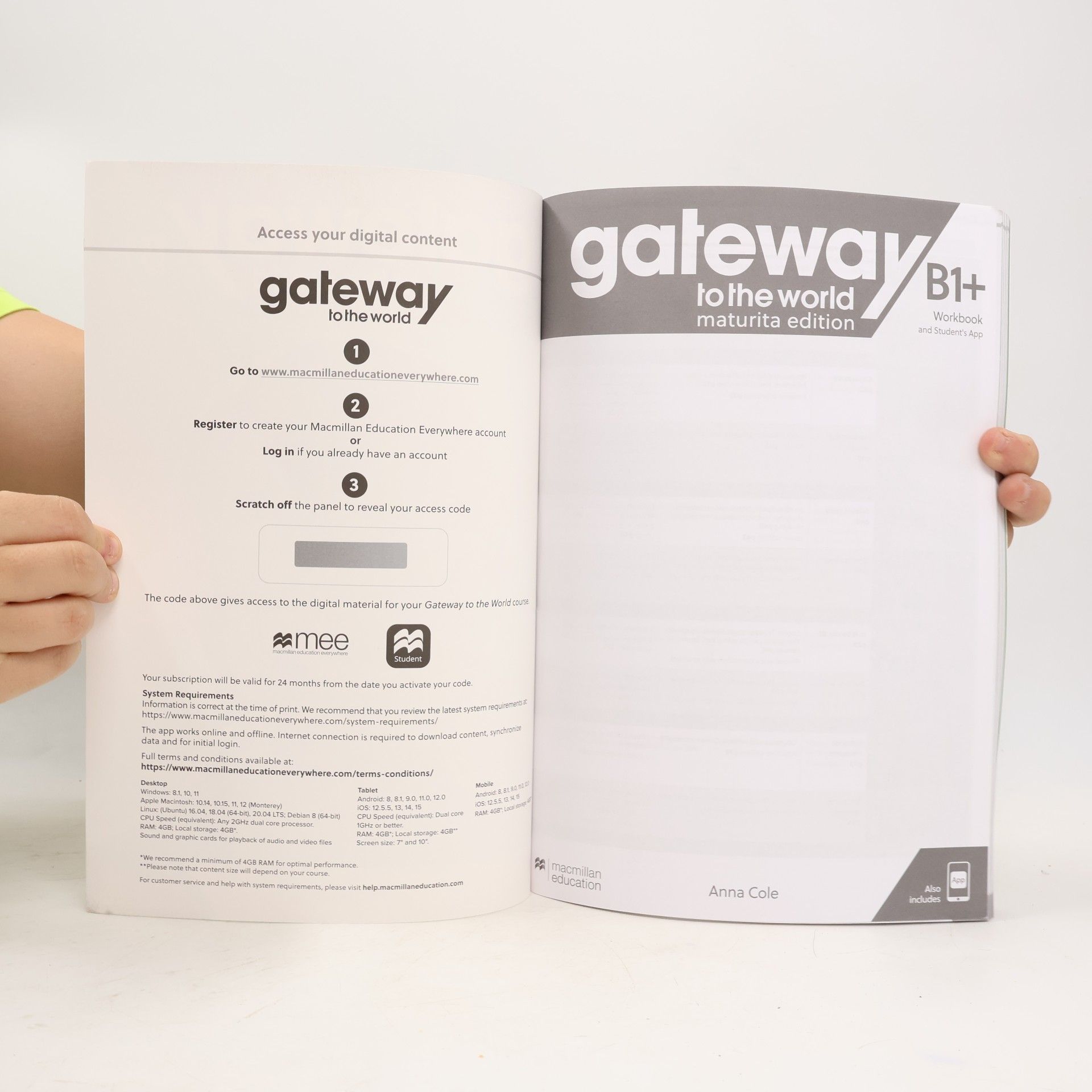 Anna Cole Gateway to the World Maturita Edition