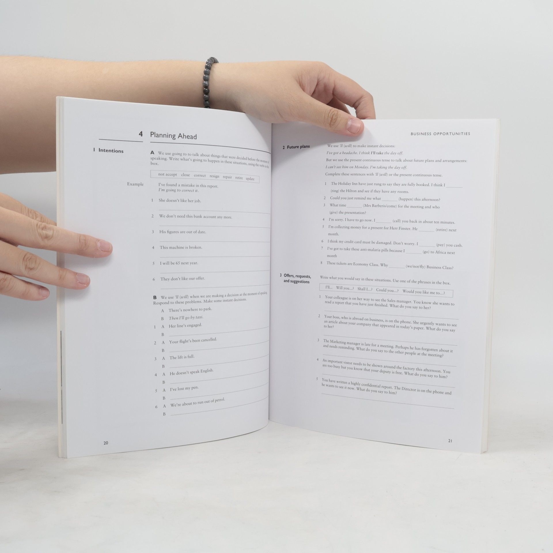 Vicki Hollett Business opportunities. Workbook