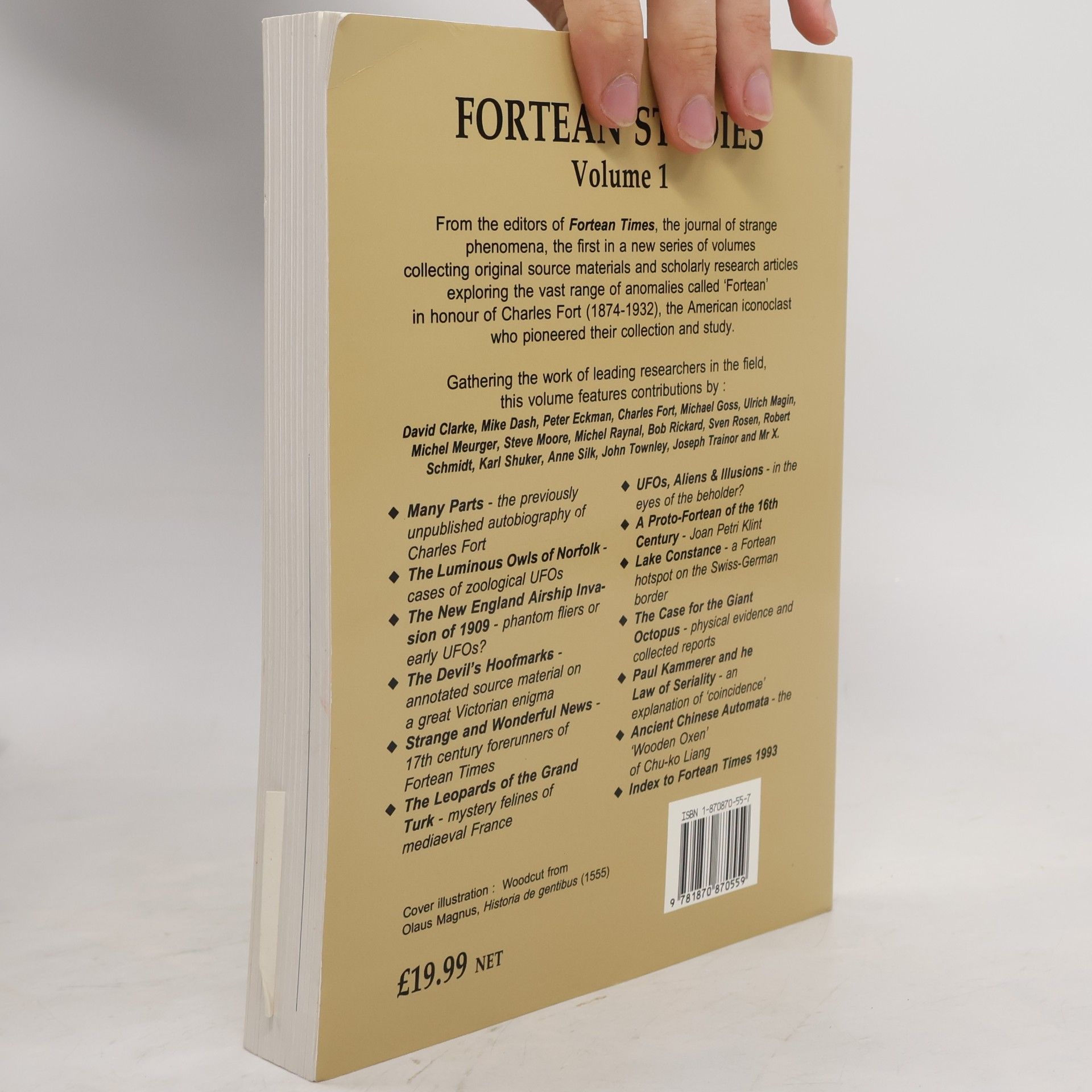 Steve Moore Fortean Studies