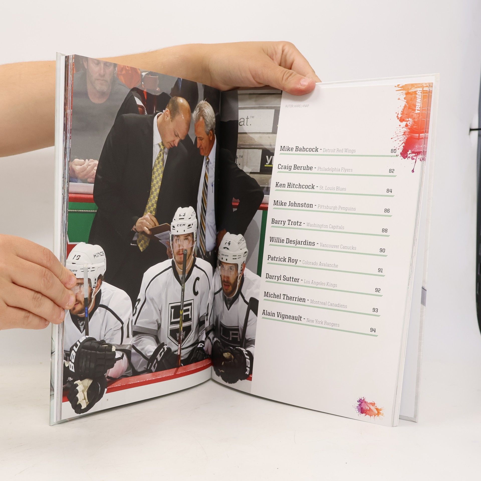 Karel Knap Hvězdy NHL 2015