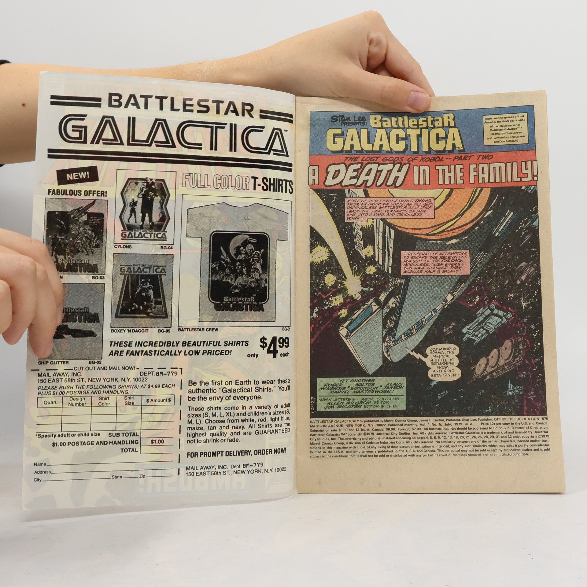 Various authors Battlestar Galactica #5
