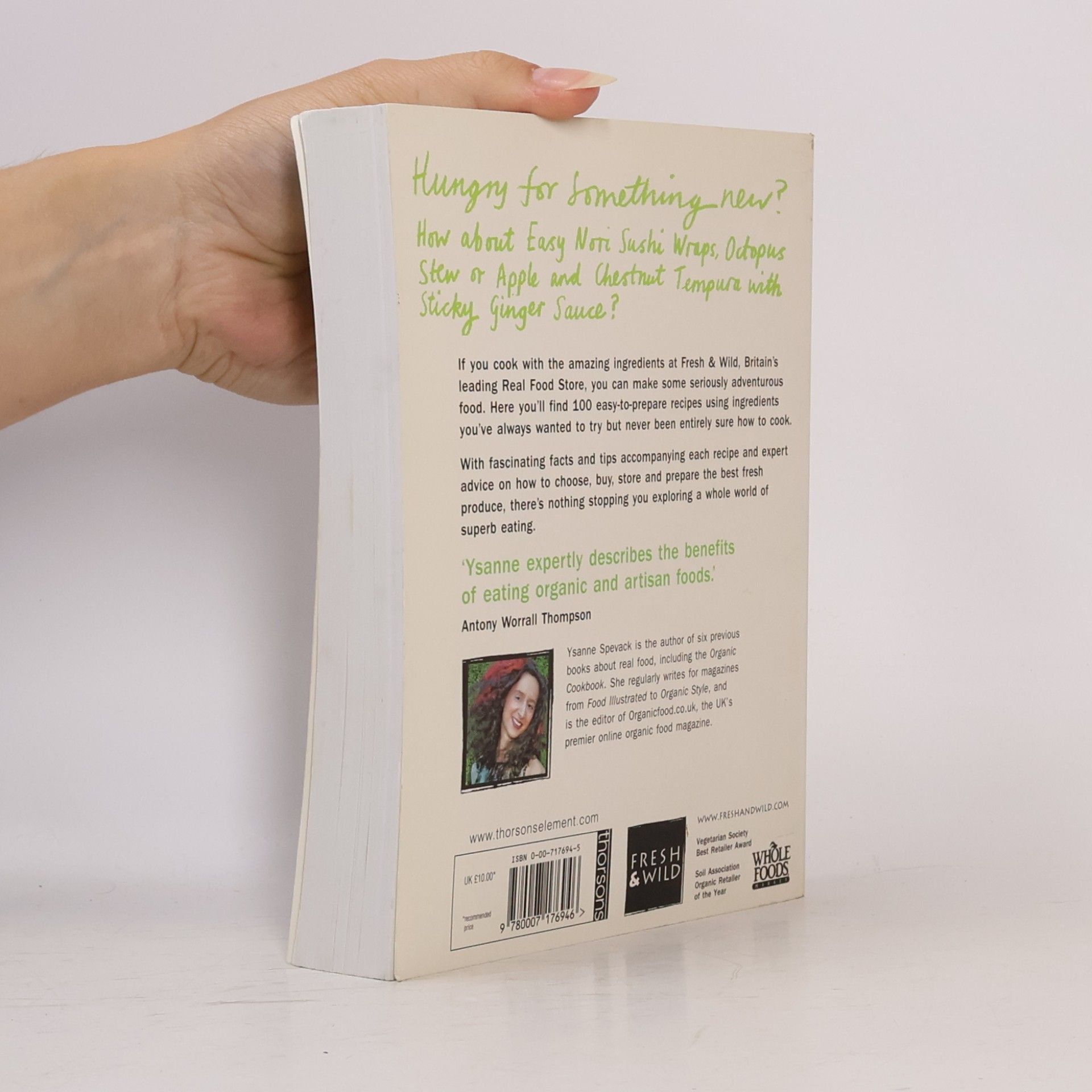 Ysanne Spevack Fresh and Wild Cookbook