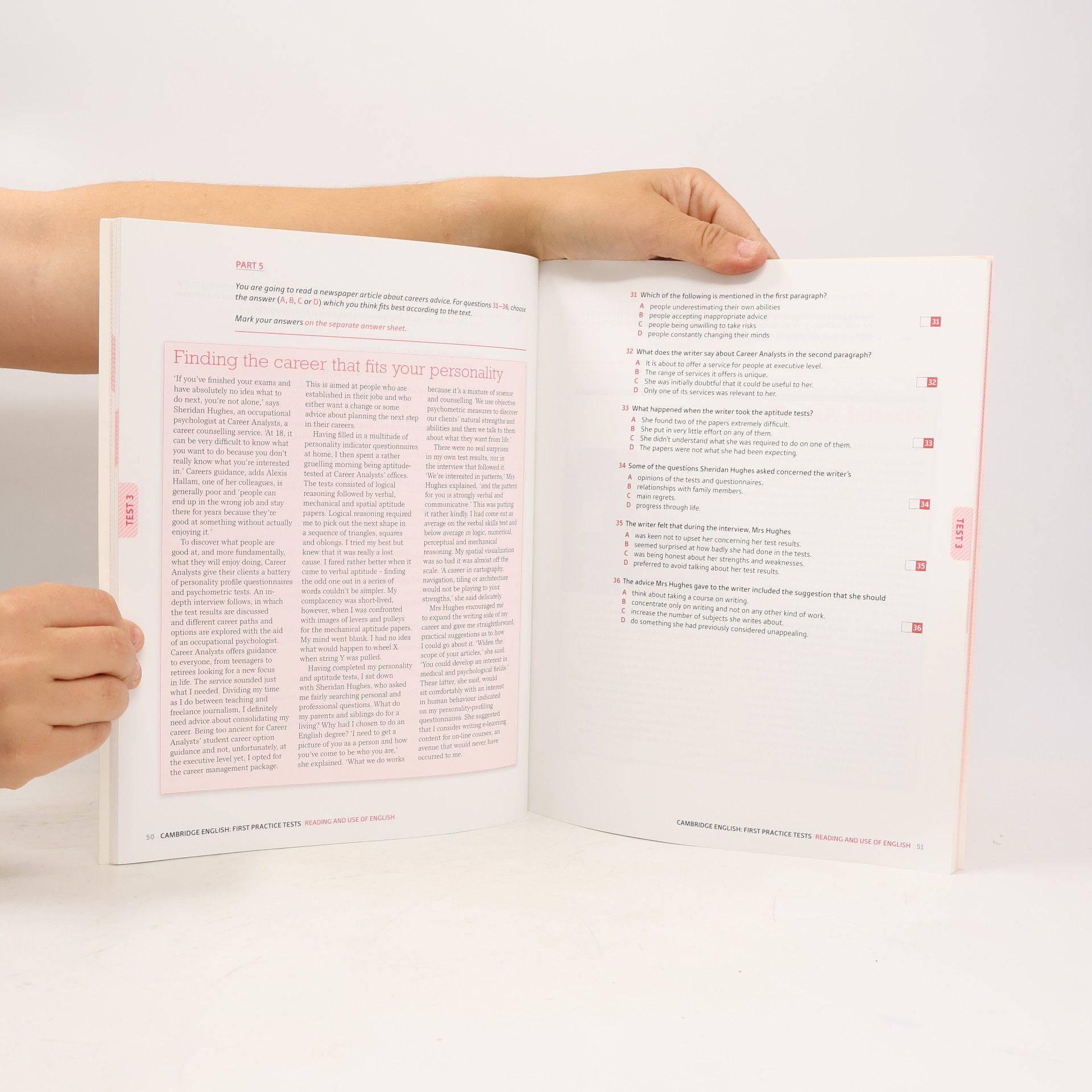 Mark Harrison Cambridge English First Practice Tests with Answer Key and Audio CD