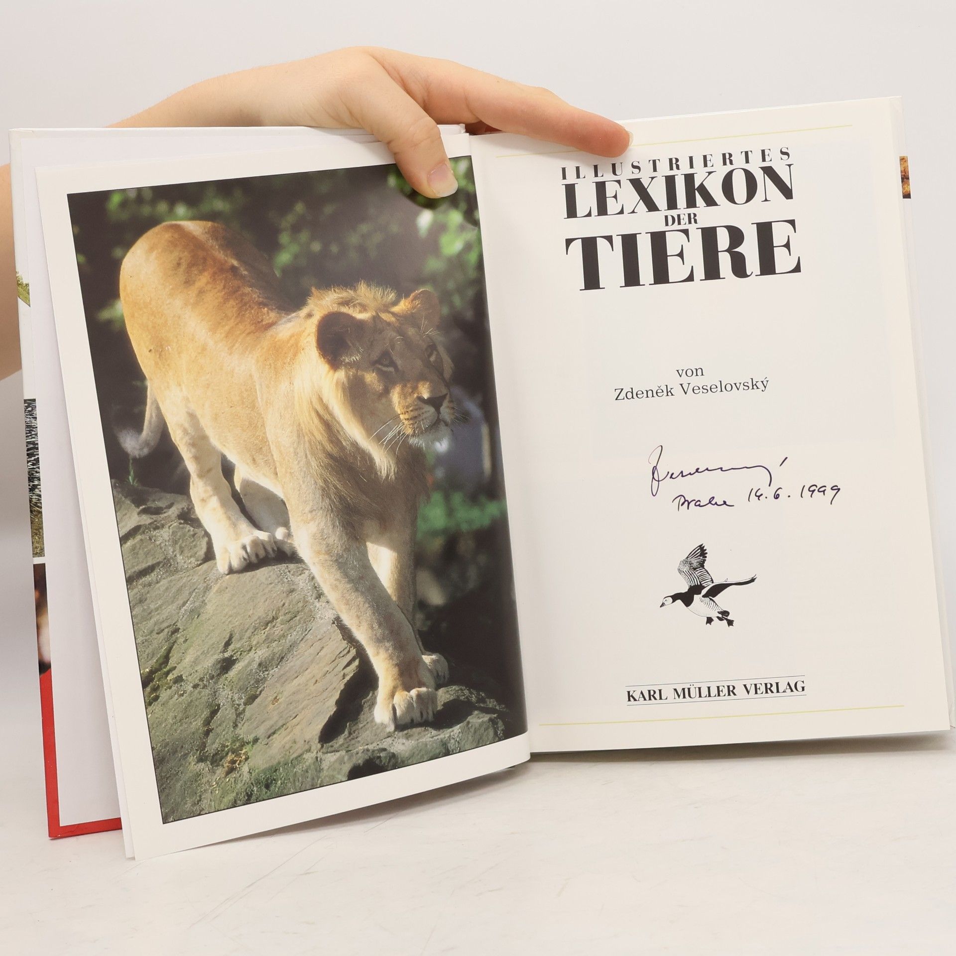 Zdeněk Veselovský Das große farbige Handbuch der Tiere