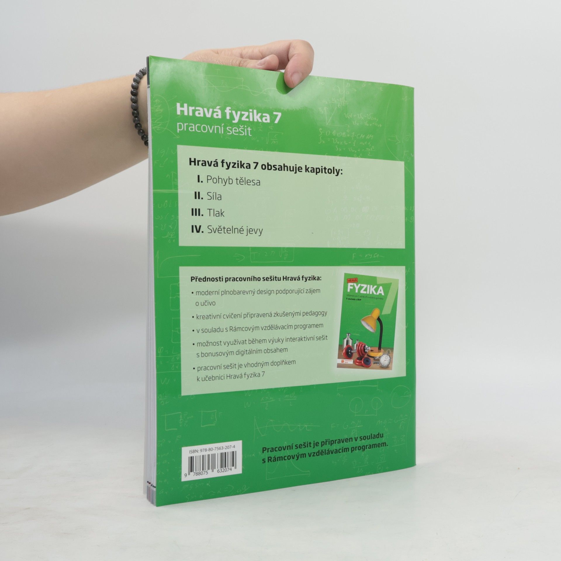 Benkovská Helena a Hravá fyzika 7. Pracovní sešit pro 7. ročník ZŠ a víceletá gymnázia