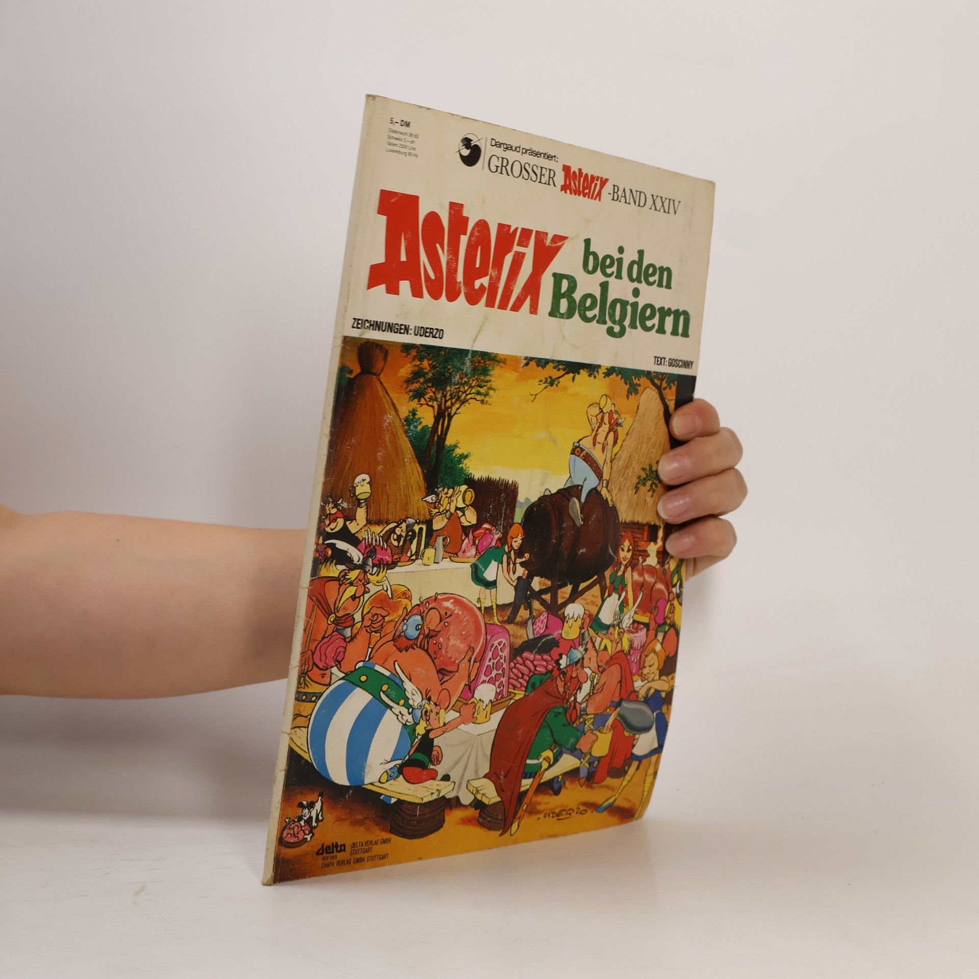 René Goscinny Asterix bei den Belgiern