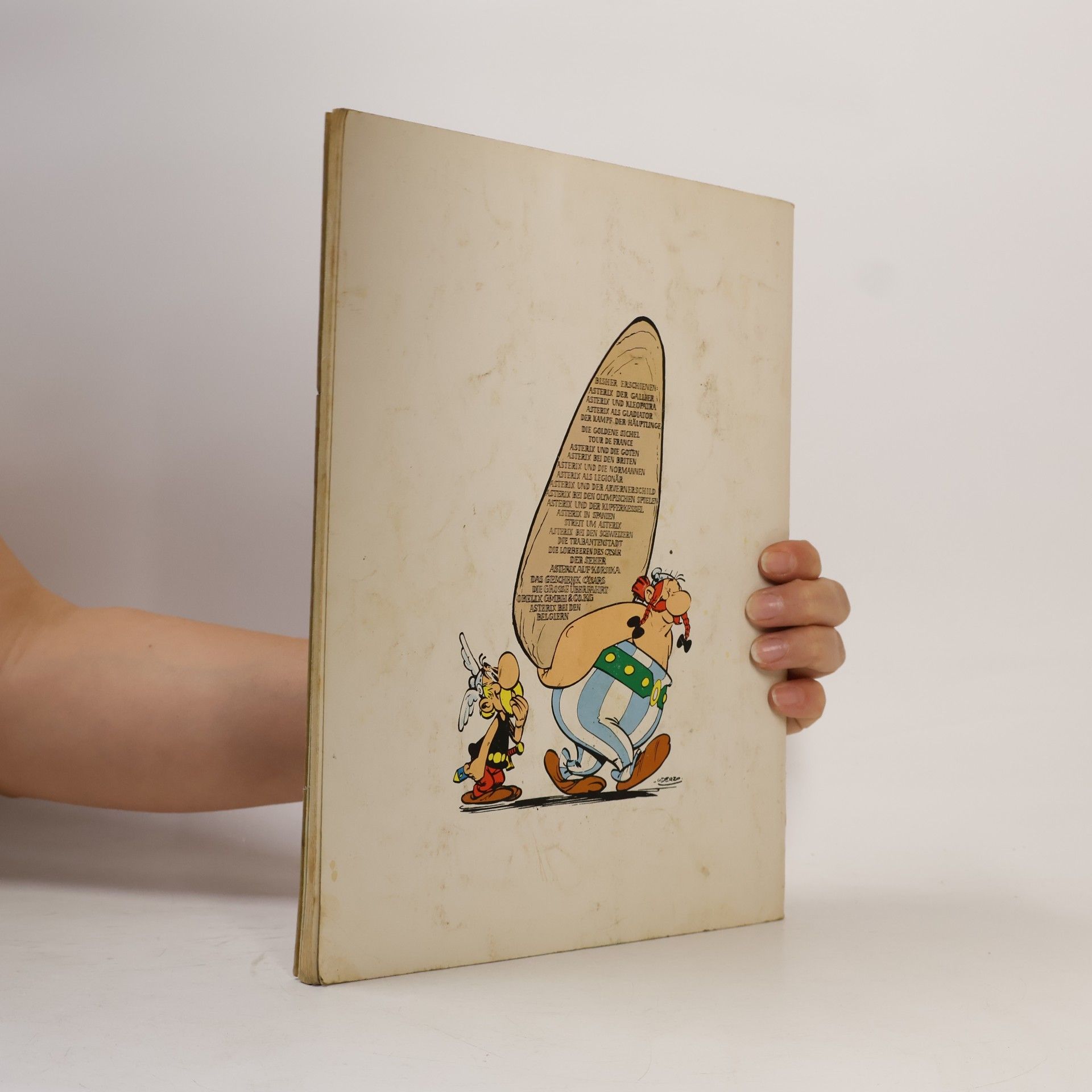 René Goscinny Asterix bei den Belgiern