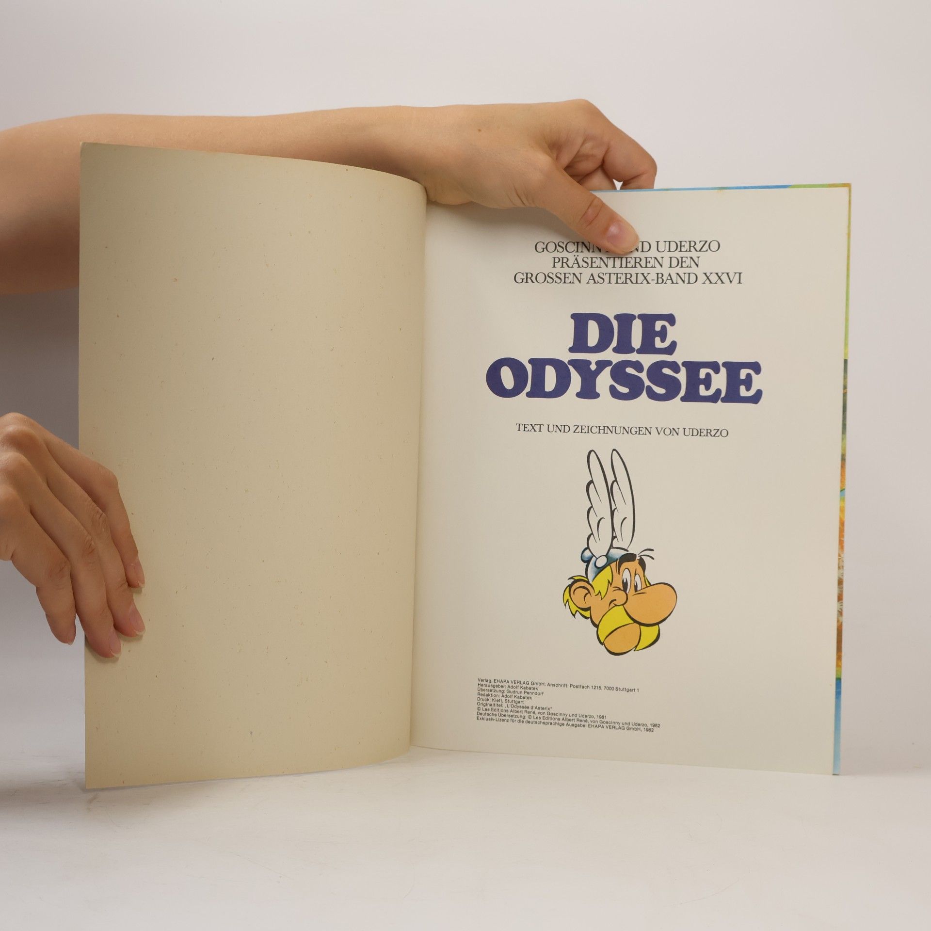 René Goscinny Asterix und Obelix. Die Odyssee