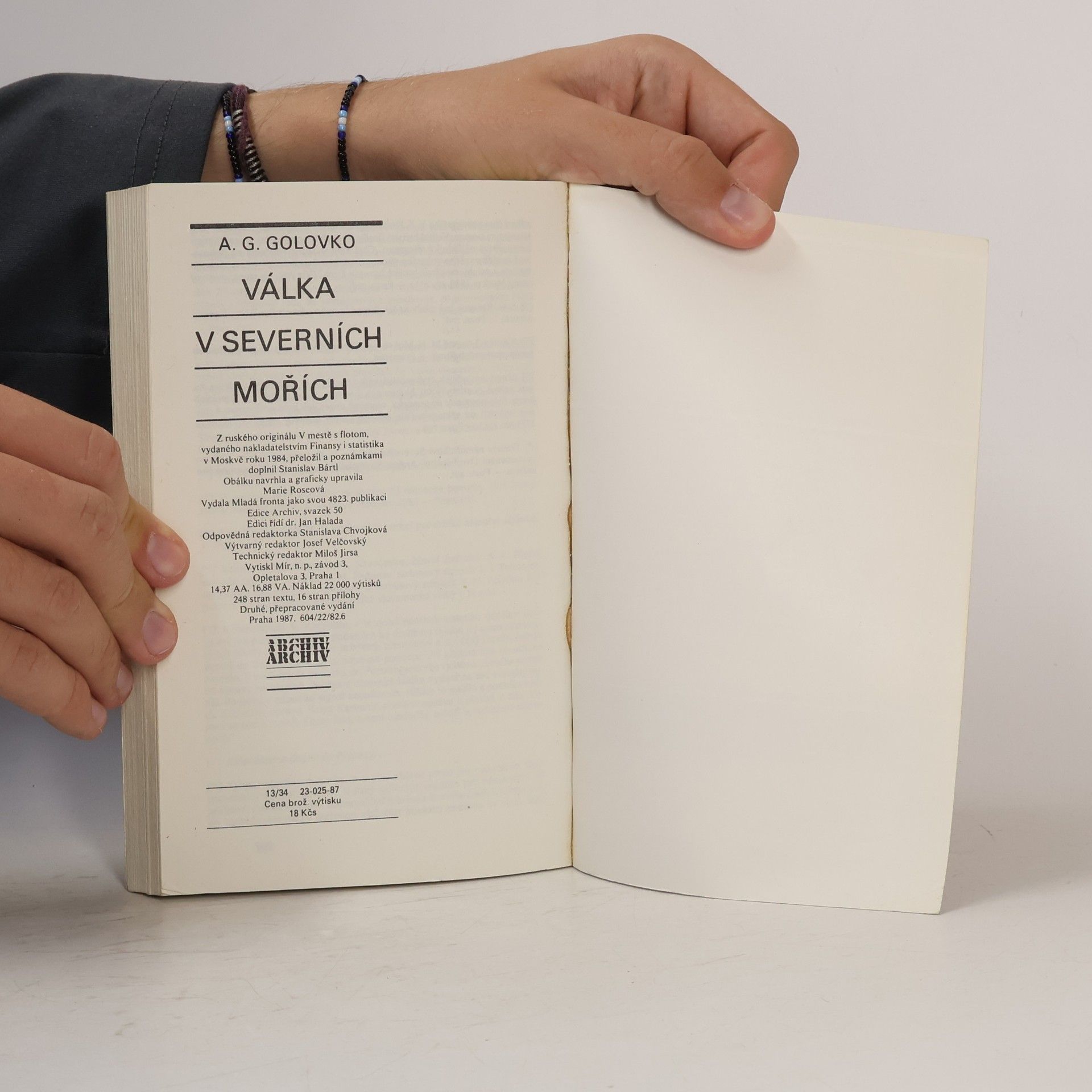 Arsenij G. Golovko Válka v severních mořích