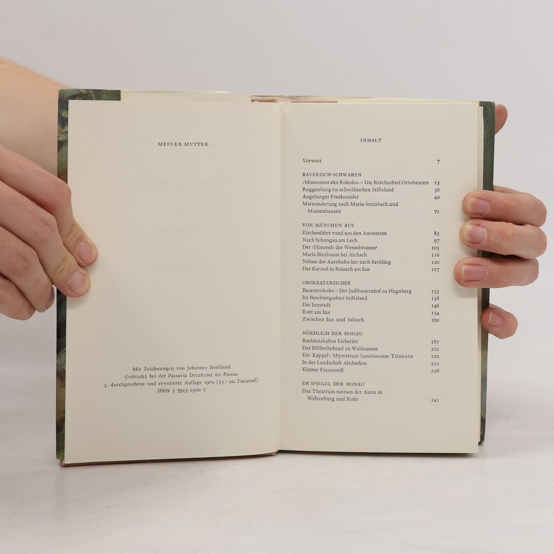 Herbert Schindler Barockreisen in Schwaben und Altbayern