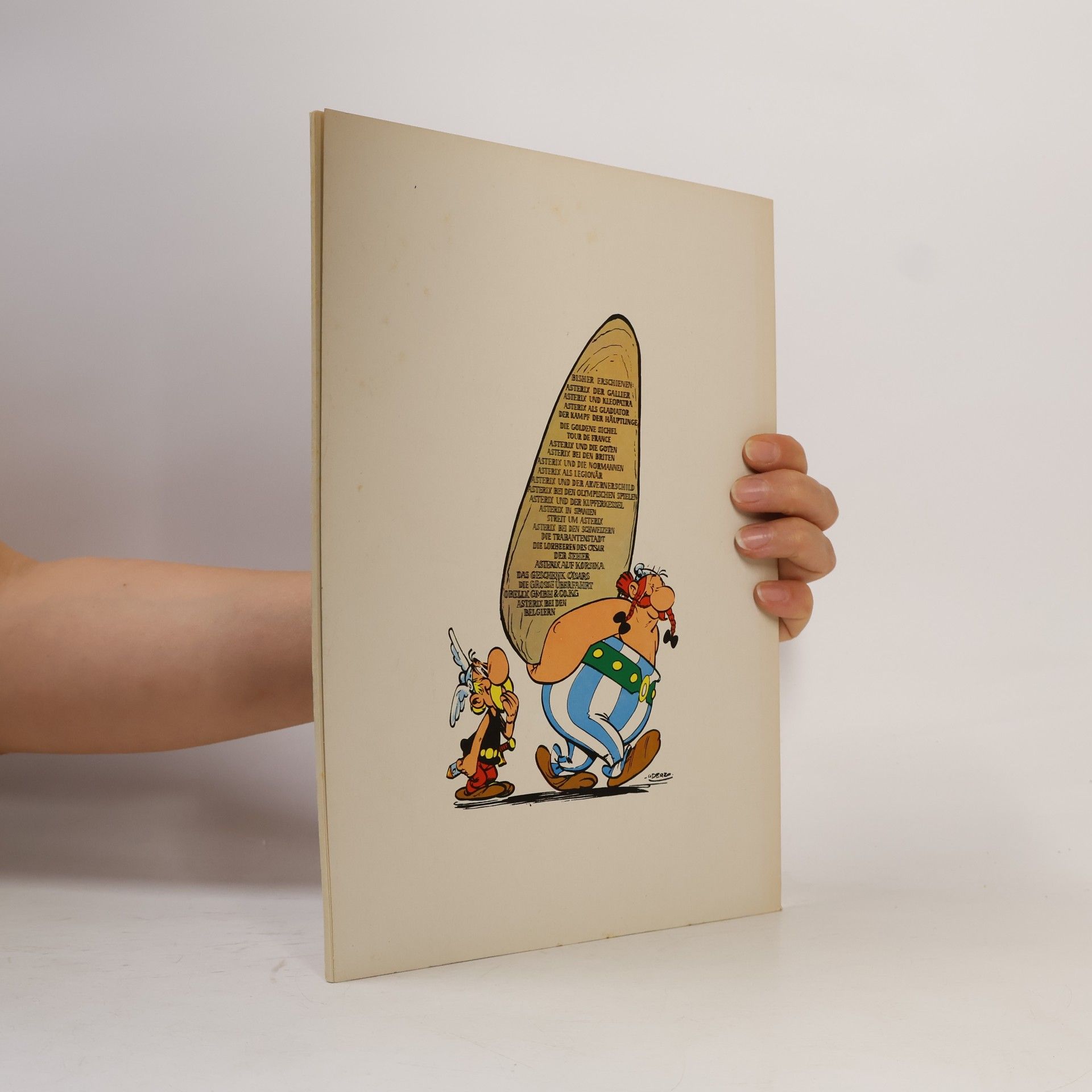 René Goscinny Asterix als Gladiator
