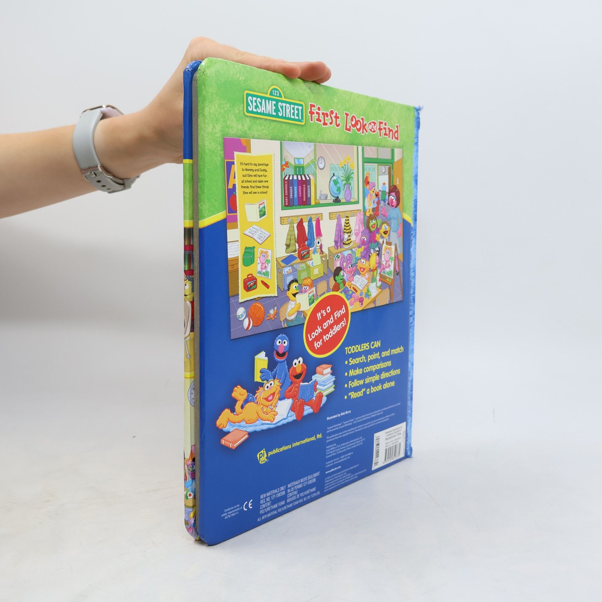 Phoenix International Publications Sesame Street First Look and Find: Let's Go to School