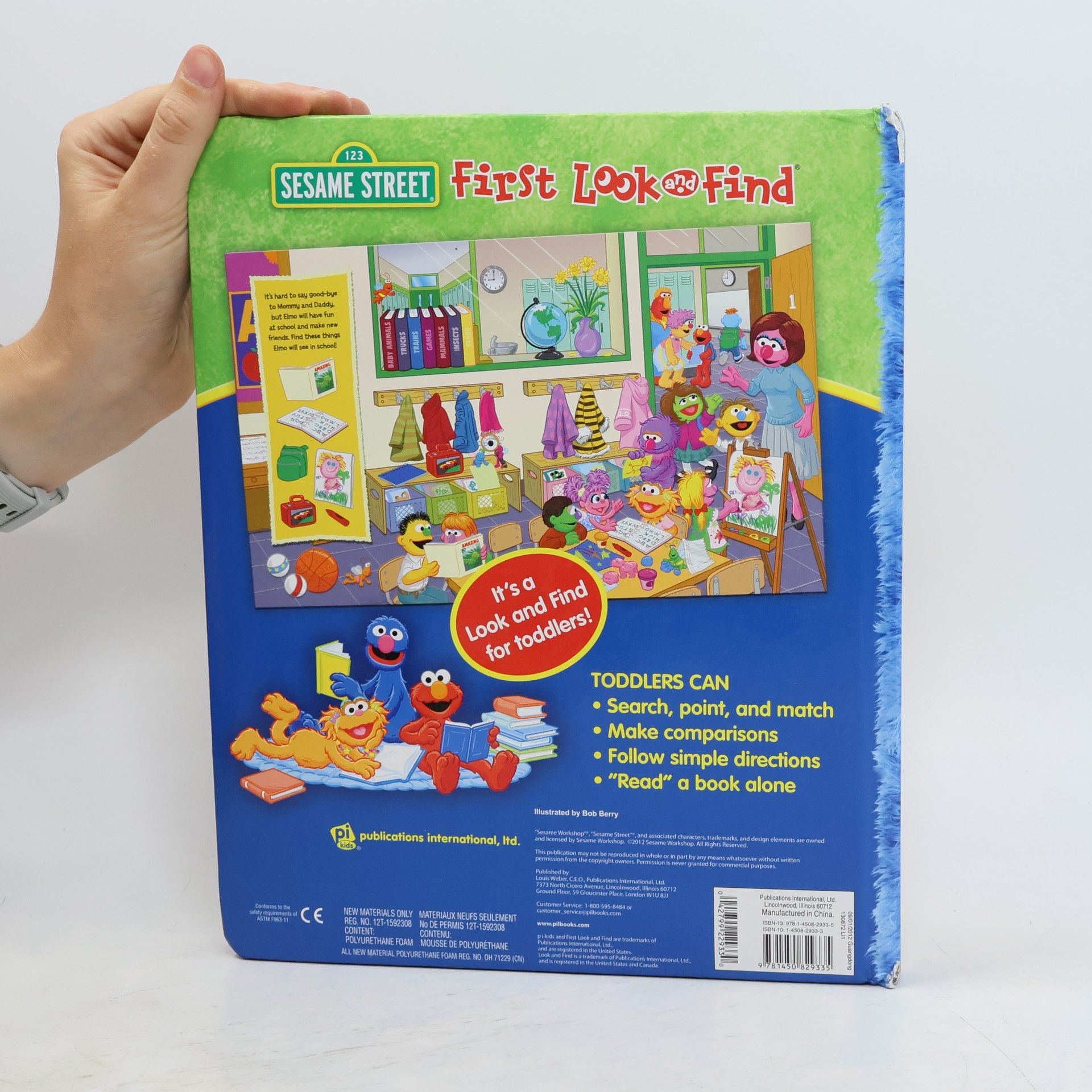 Phoenix International Publications Sesame Street First Look and Find: Let's Go to School