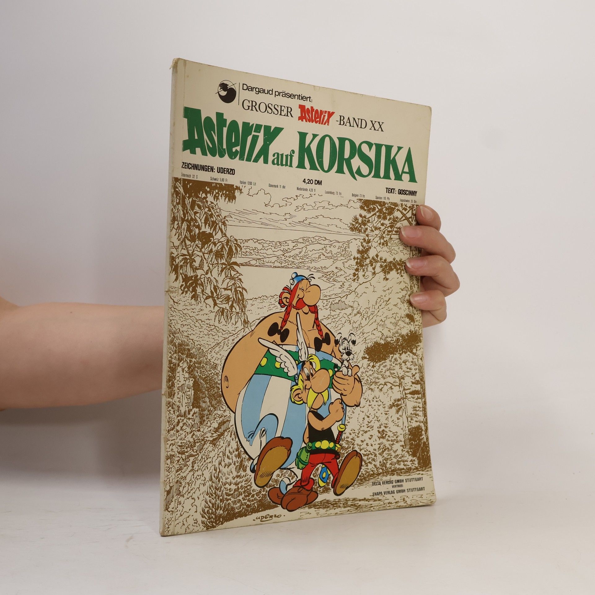 René Goscinny Asterix auf Korsika
