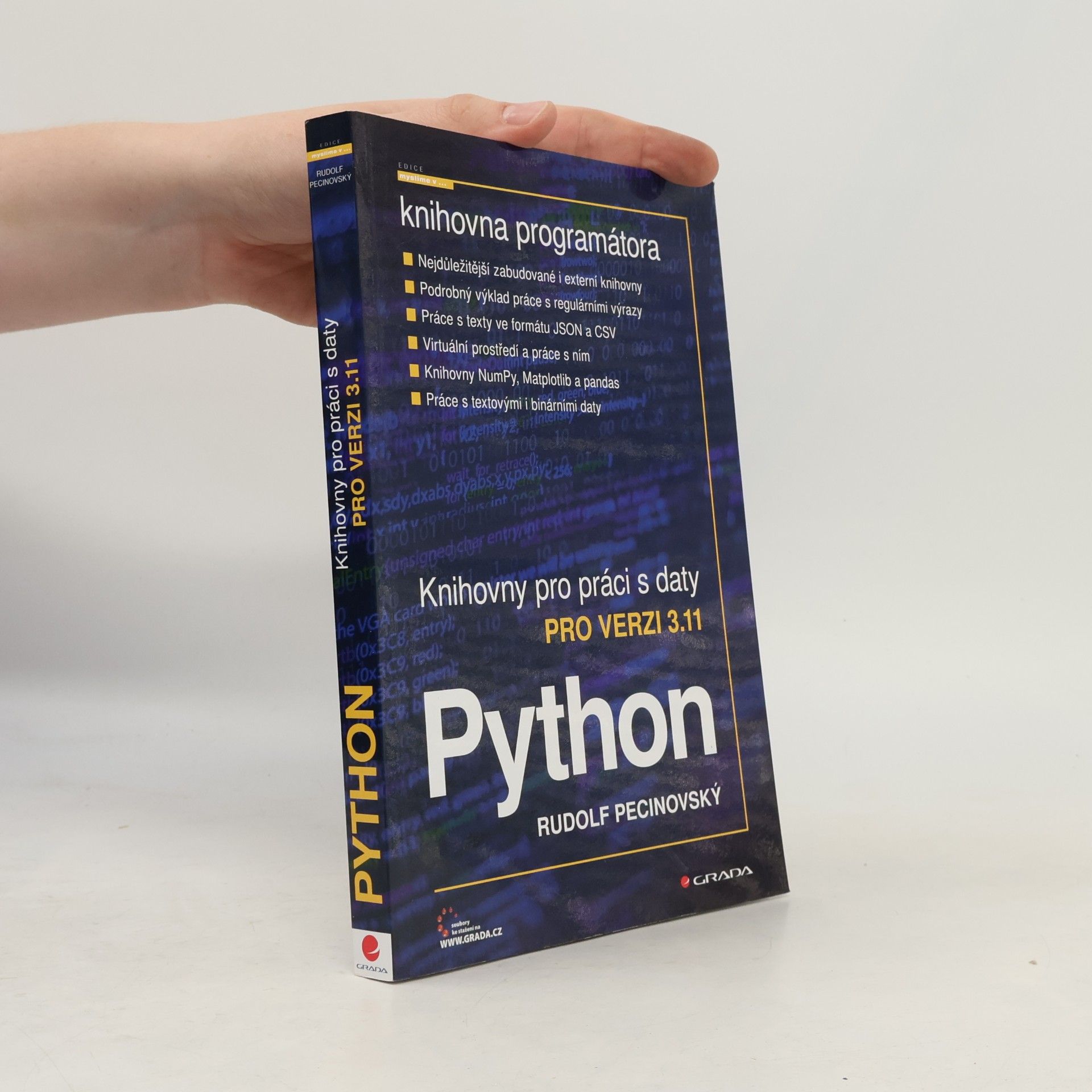 Python : knihovny pro práci s daty pro verzi 3.11