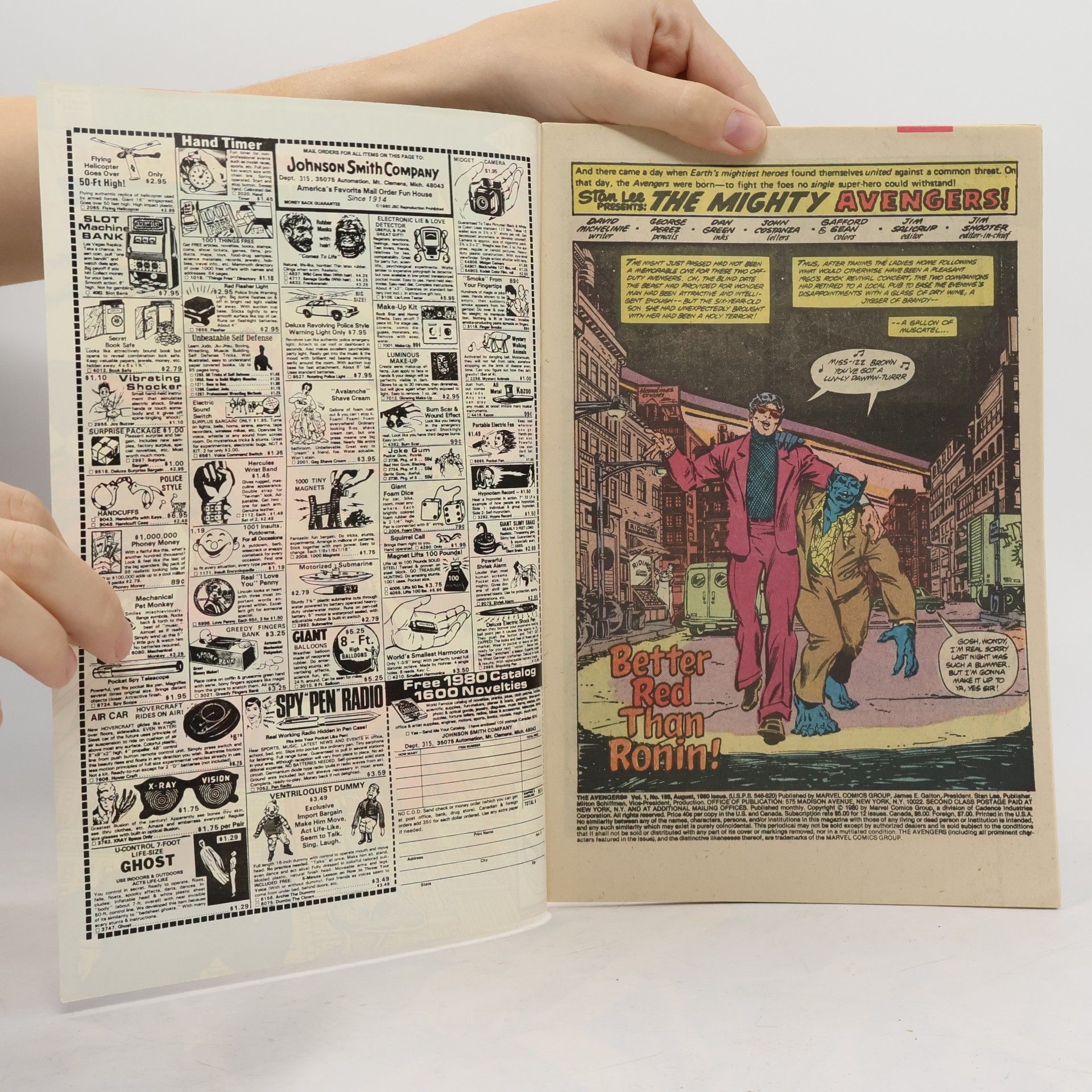 kolektiv The Avengers No. 198