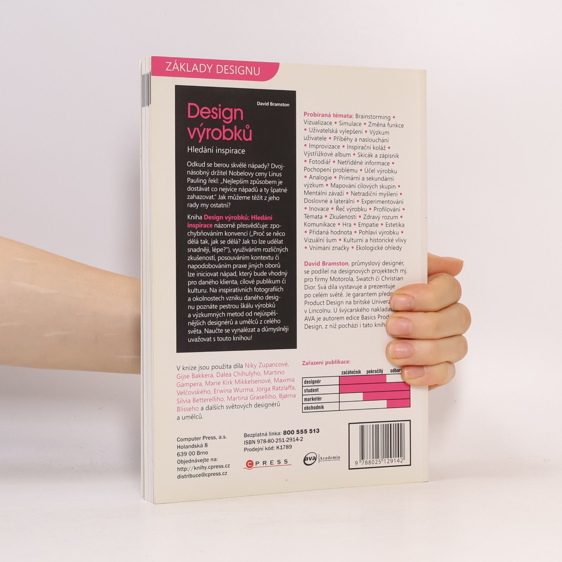Dave Bramston Design výrobků : hledání inspirace