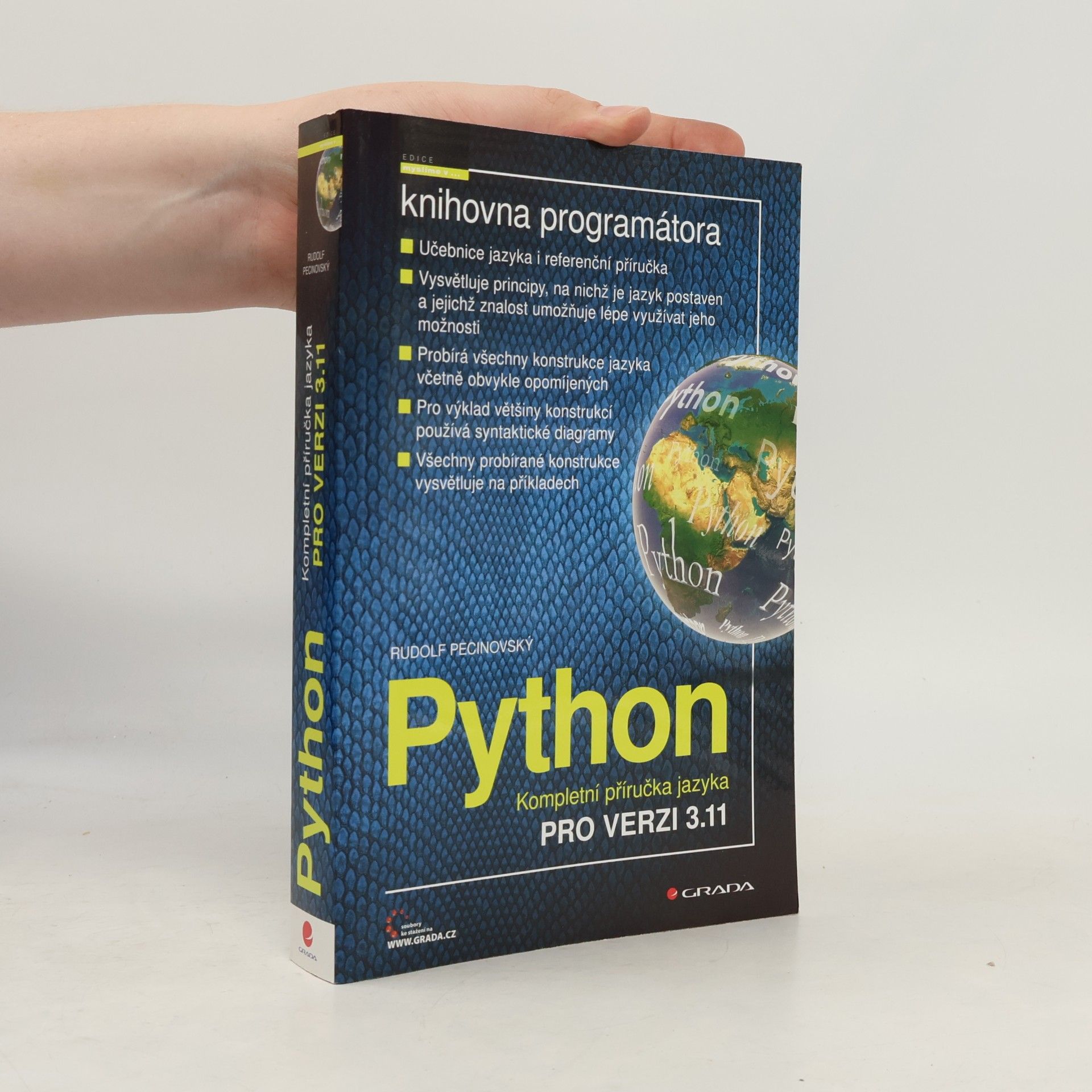 Rudolf Pecinovský Python: kompletní příručka jazyka pro verzi 3.11