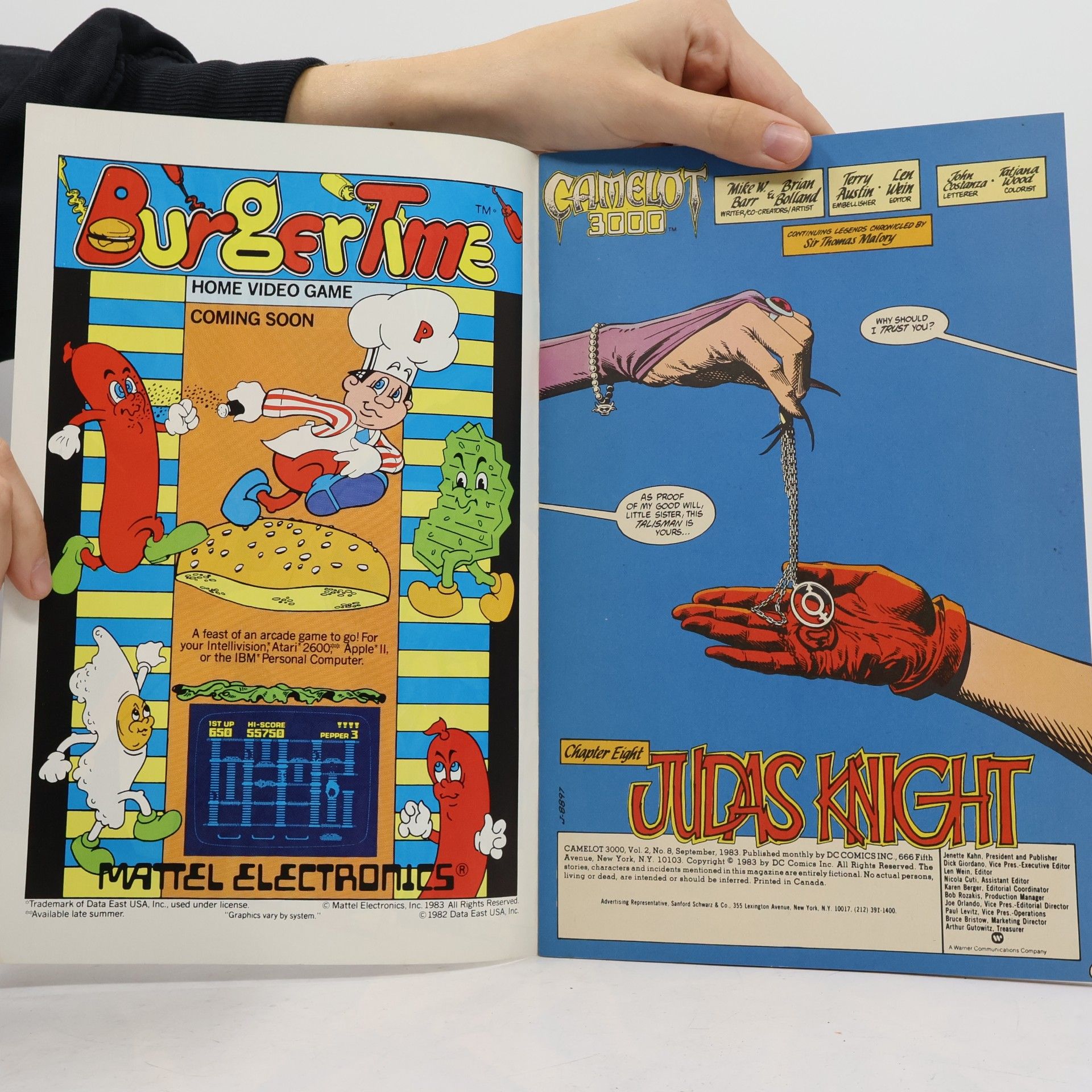Mike W. Barr Camelot 3000 Vol. 2 No. 8