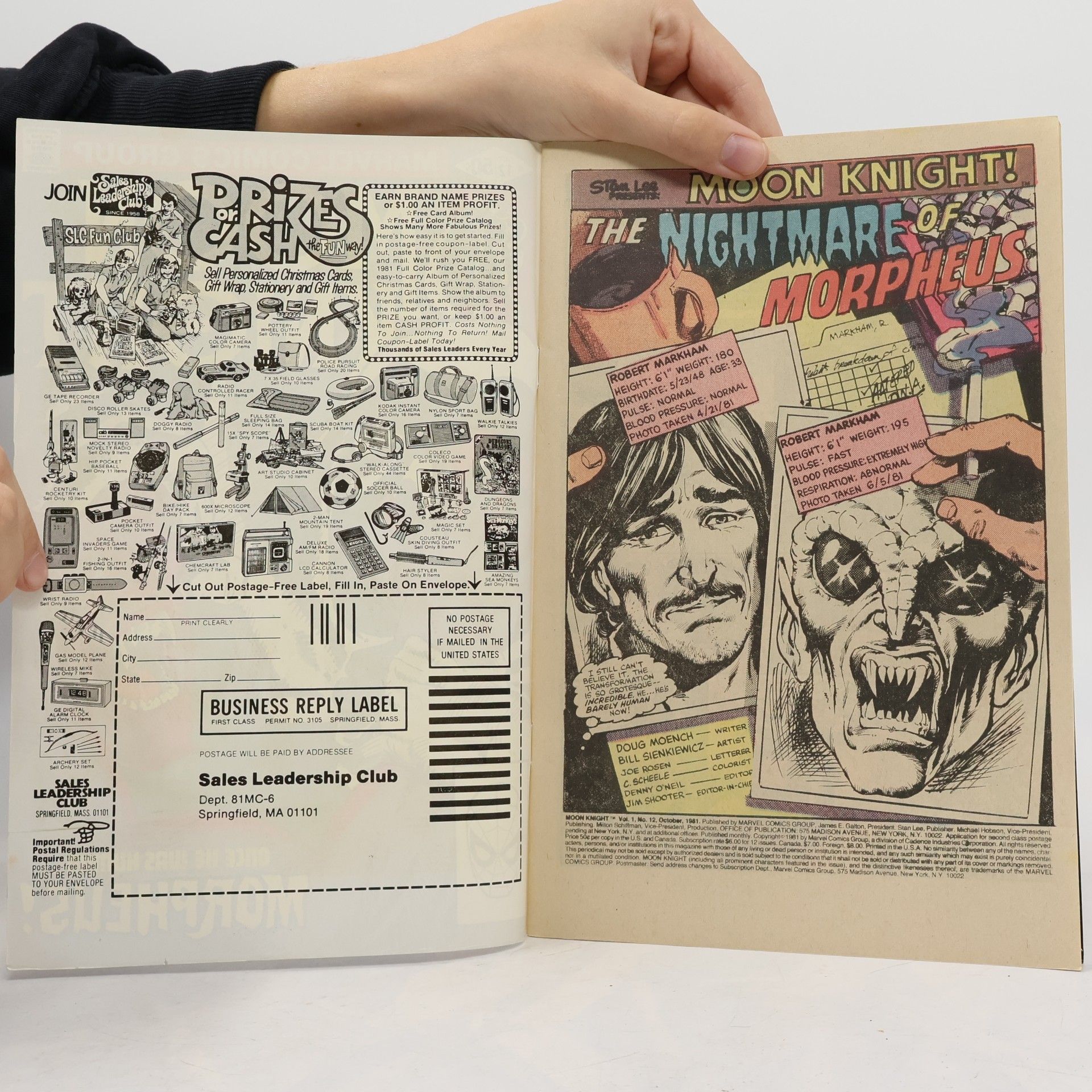 Autorenkollektiv Moon Knight. Vol. 1, No. 12