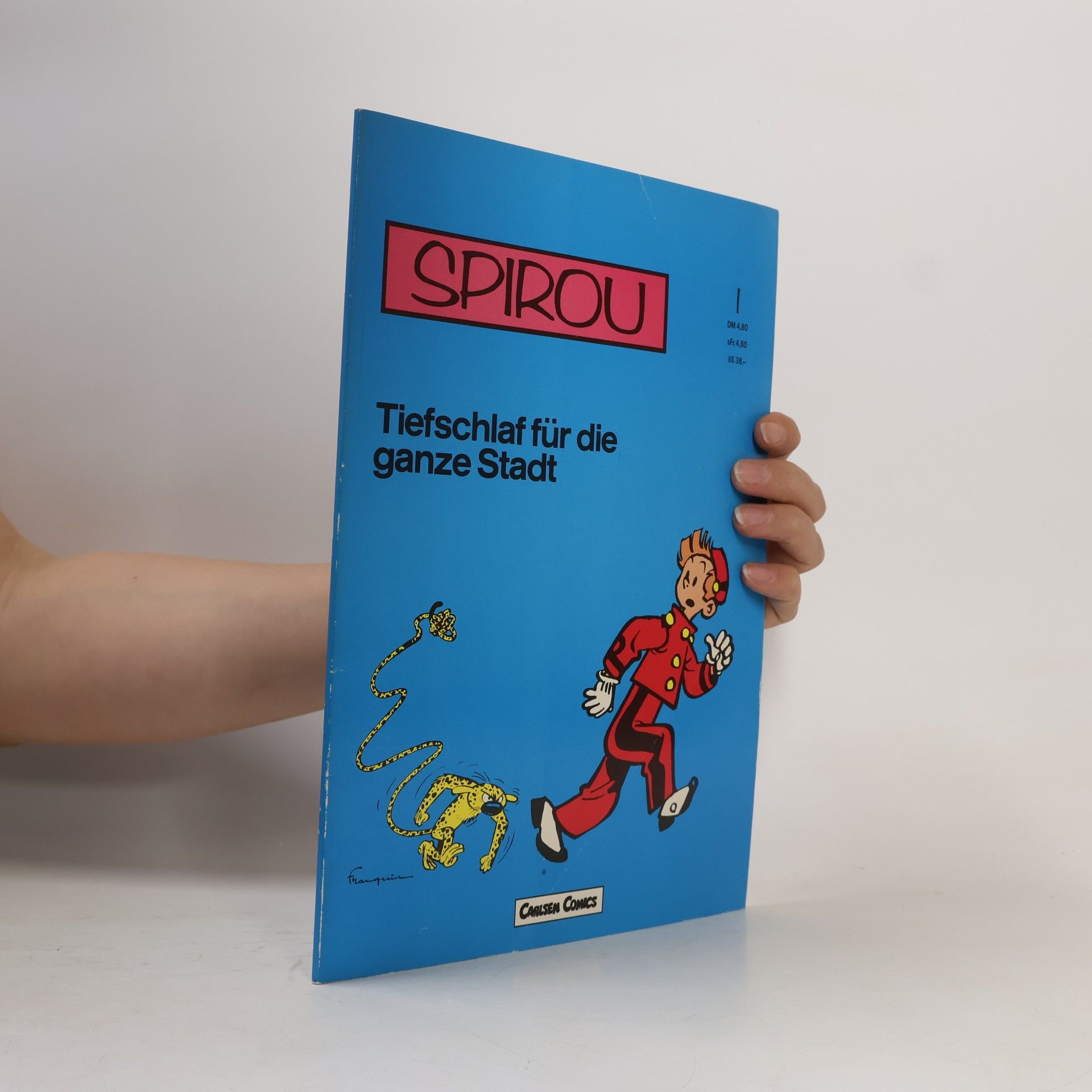 Kolektiv autorů Spirou 1. Tiefschlaf für die ganze Stadt