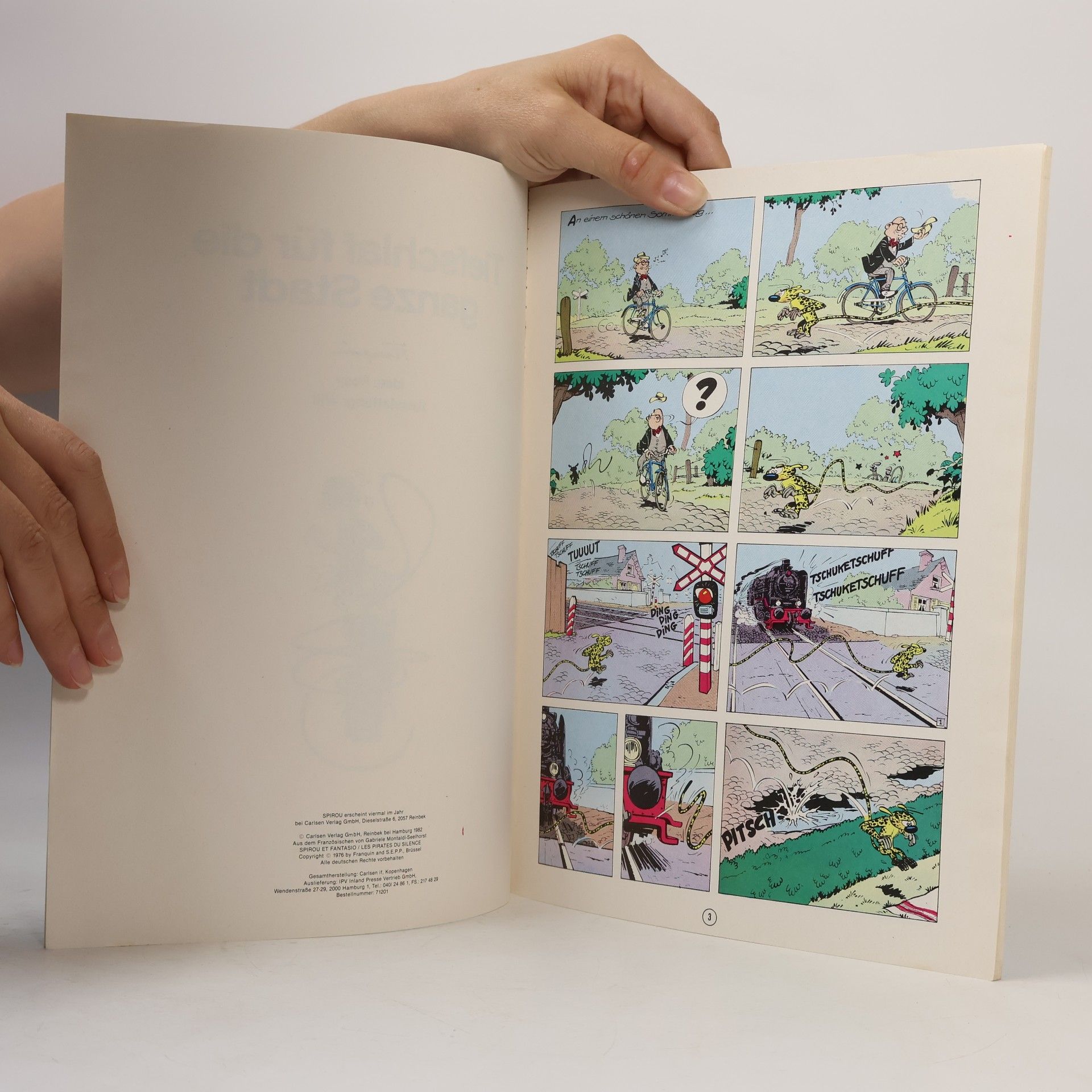 Collectif d'auteurs Spirou 1. Tiefschlaf für die ganze Stadt
