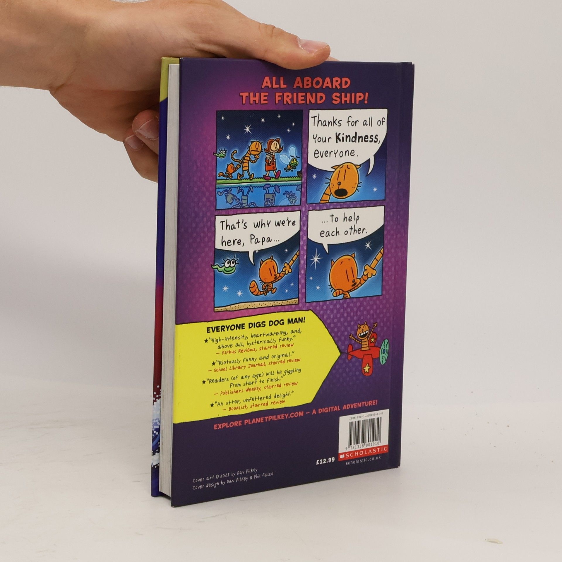 Dav Pilkey Dog Man 11: Twenty Thousand Fleas Under the Sea