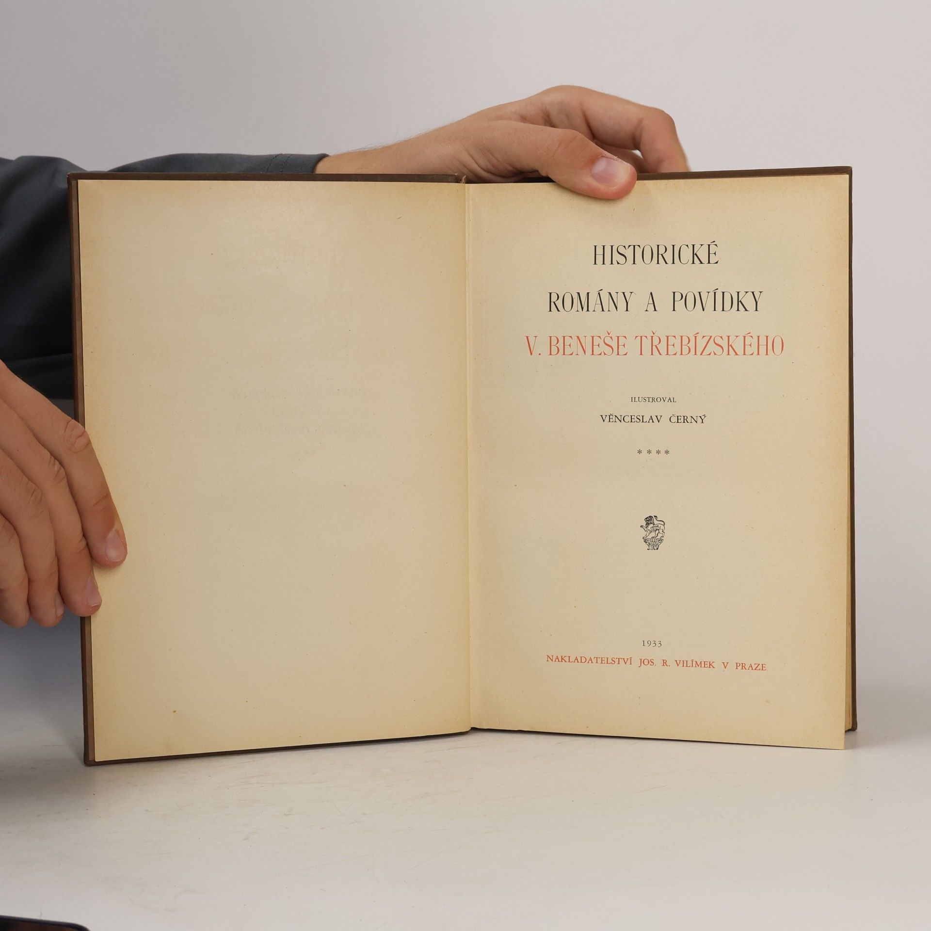 Václav Beneš Třebízský Historické romány a povídky V. Beneše Třebízského IV.