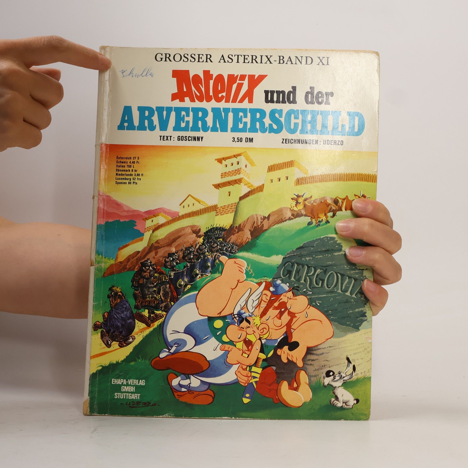 René Goscinny Grosser Asterix Band XI. Asterix und der Arvernerschild