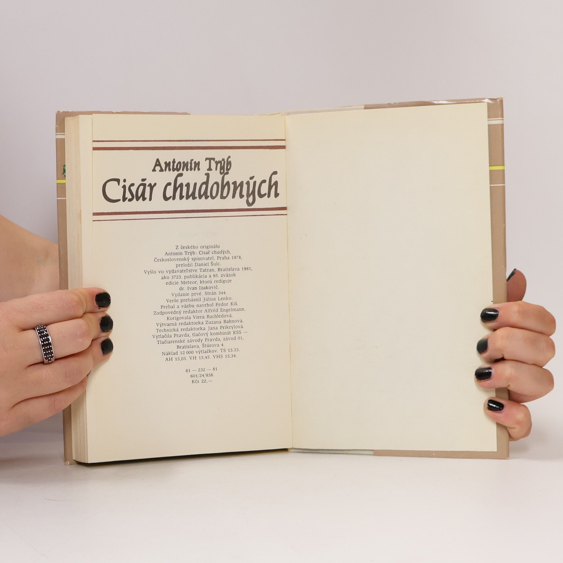 Antonín Trýb Cisár chudobných