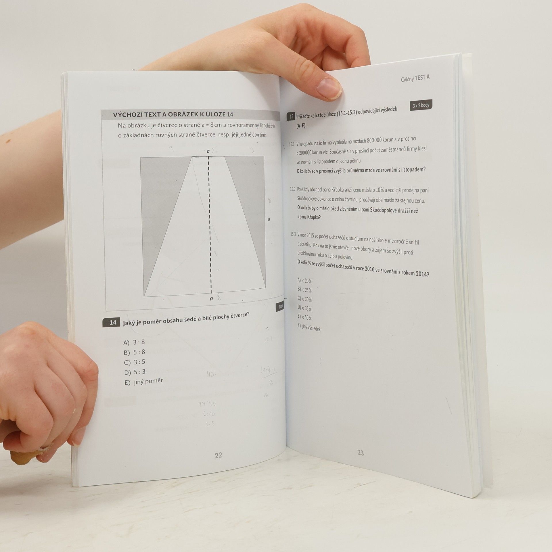 Pavel Zelený Příprava na státní přijímací zkoušky na čtyřleté obory vzdělávání - Matematika