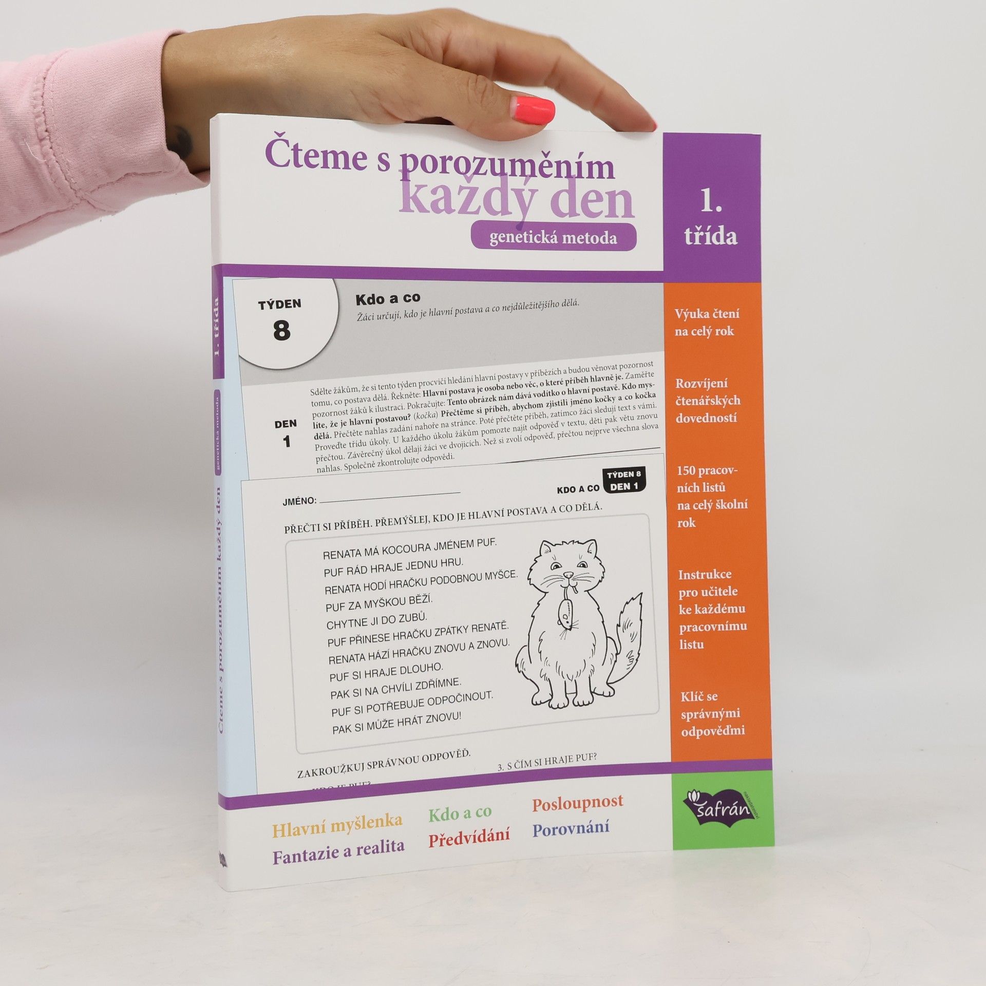 Kateřina Šafránková Čteme s porozuměním každý den : pro genetickou metodu čtení : 1. třída
