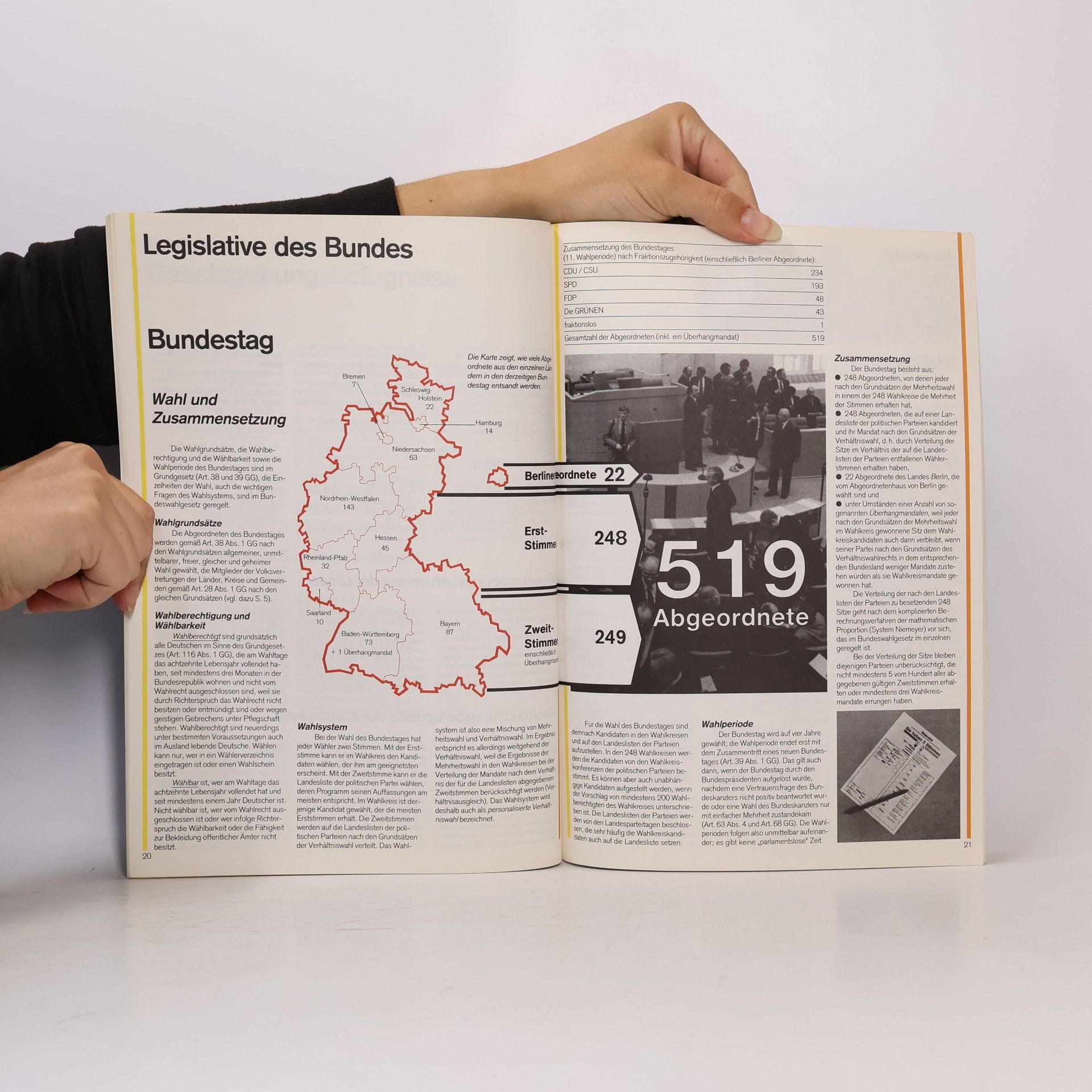Klaus Friedrich Arndt Legislative, Exekutive, Rechtsprechung