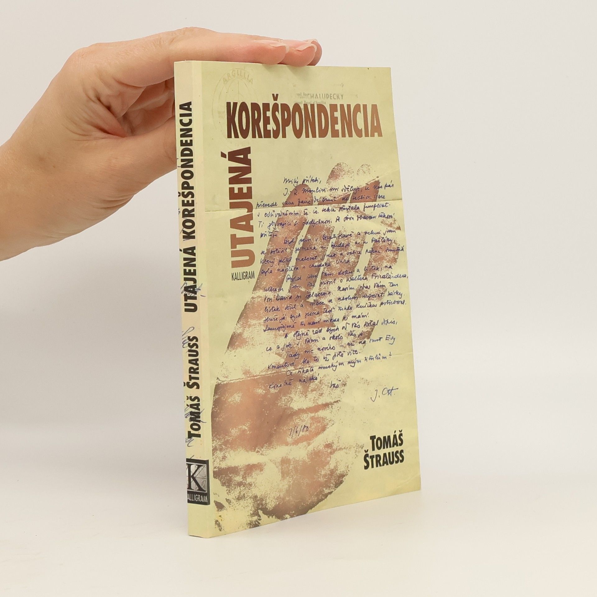 Tomáš Štrauss Utajená korešpondencia