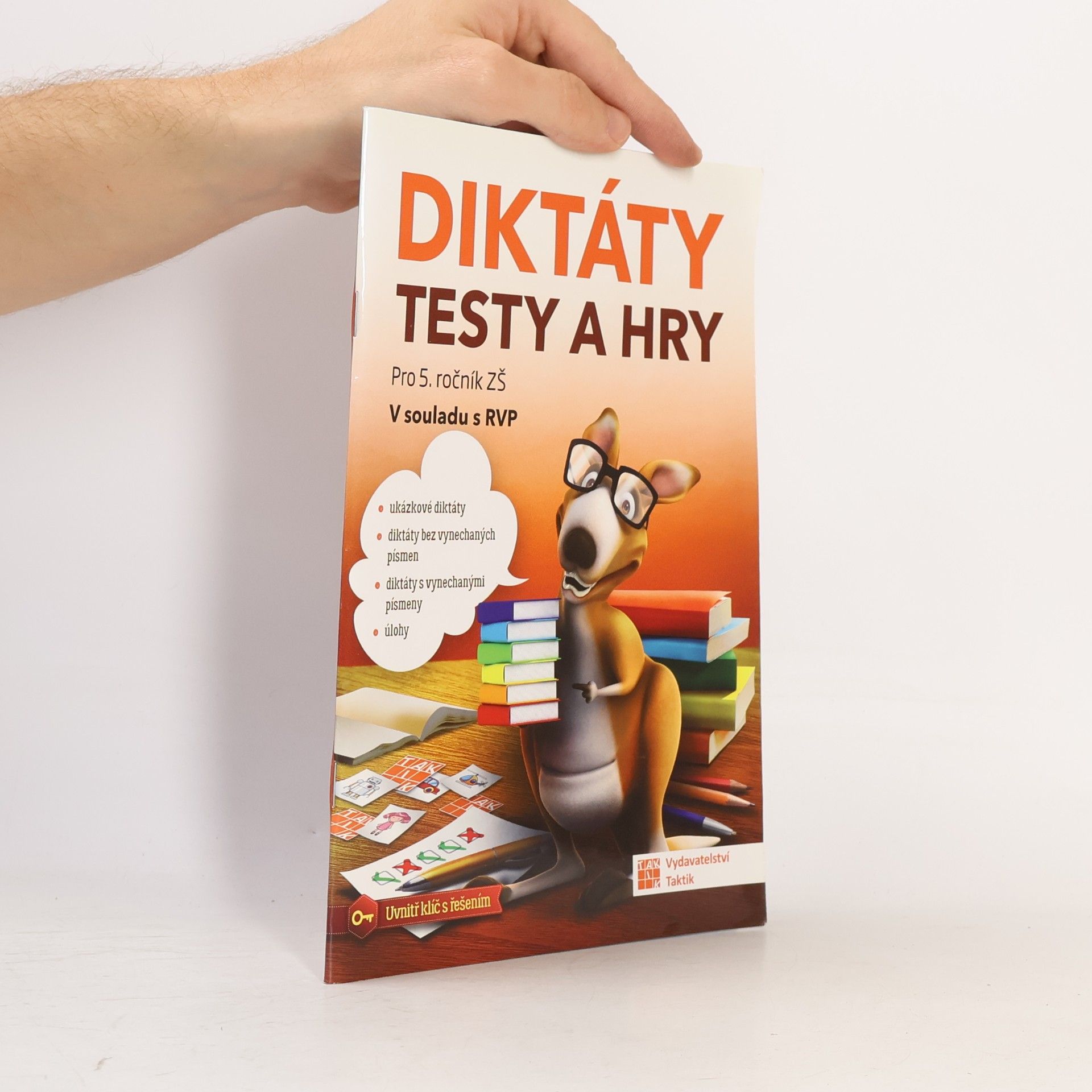 Kateřina Jansová Diktáty, testy a hry : pro 5. ročník ZŠ