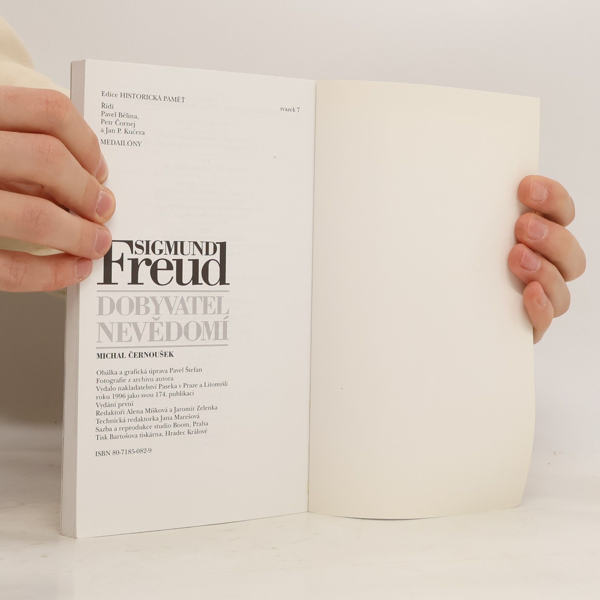 Michal Černoušek Sigmund Freud: Dobyvatel nevědomí