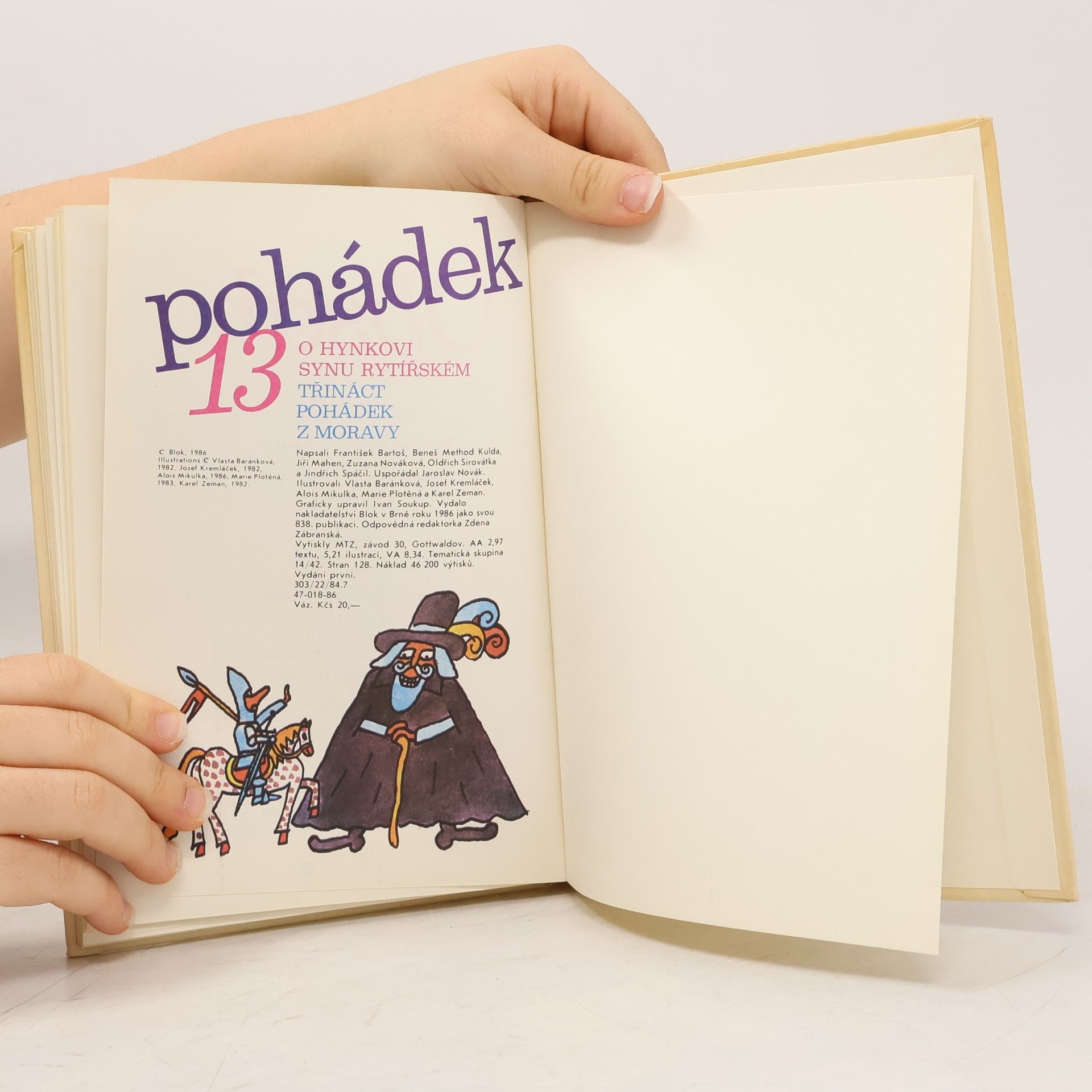 Autorenkollektiv O Hynkovi synu rytířském. Třináct pohádek z Moravy