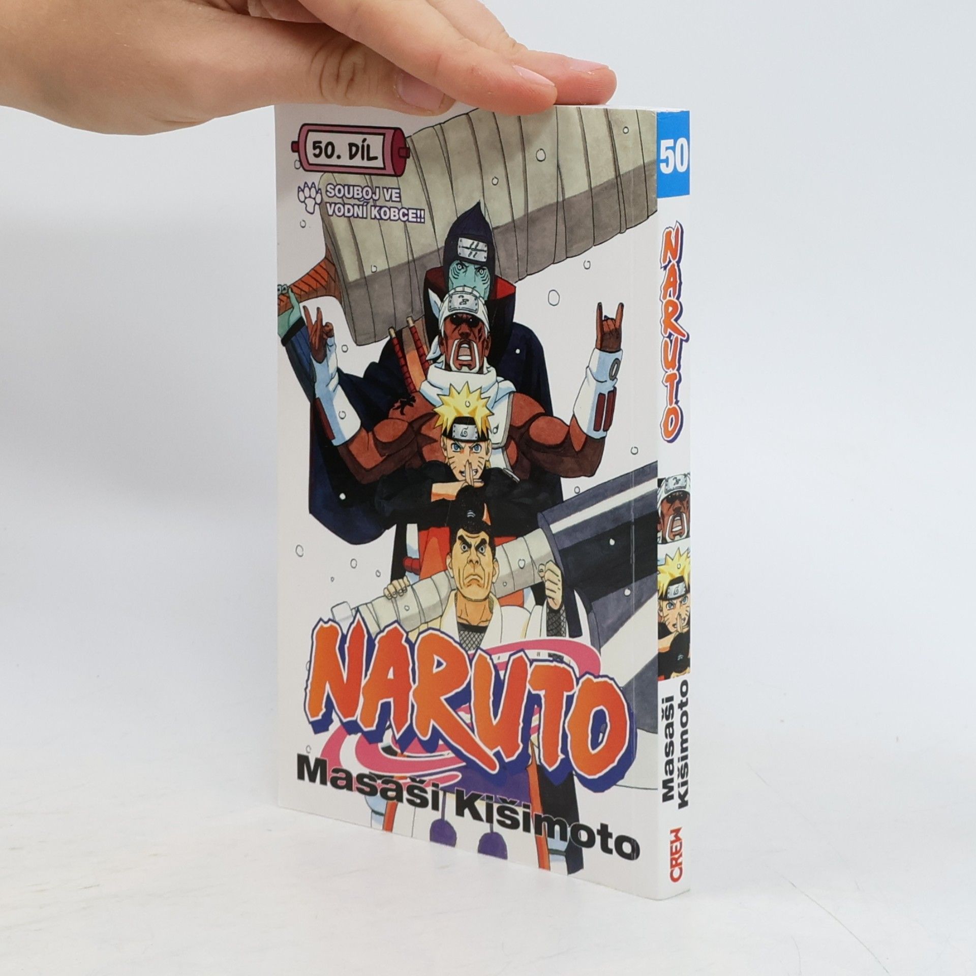 Masaši Kišimoto Naruto 50. díl. Souboj ve vodní kobce