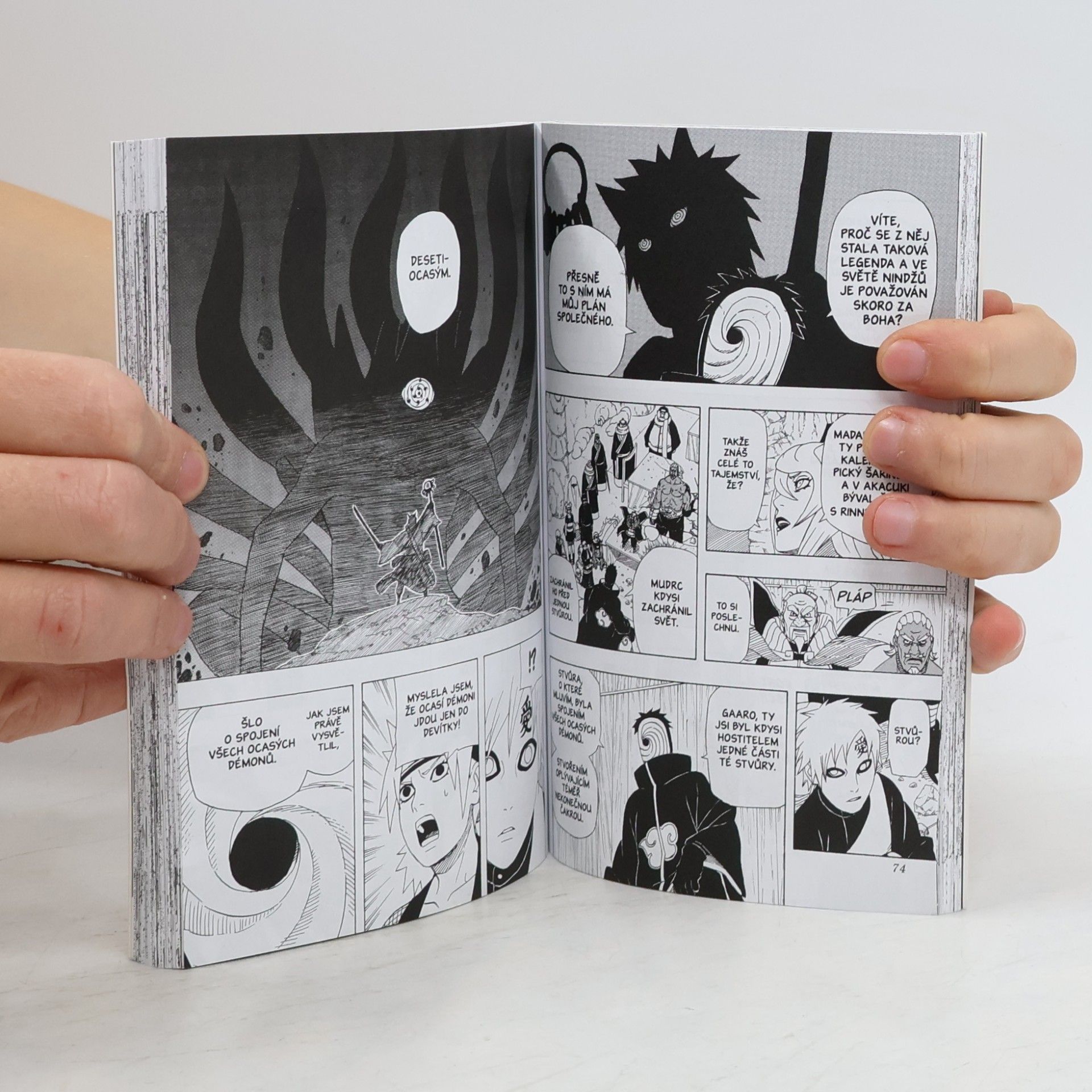 Masaši Kišimoto Naruto 50. díl. Souboj ve vodní kobce