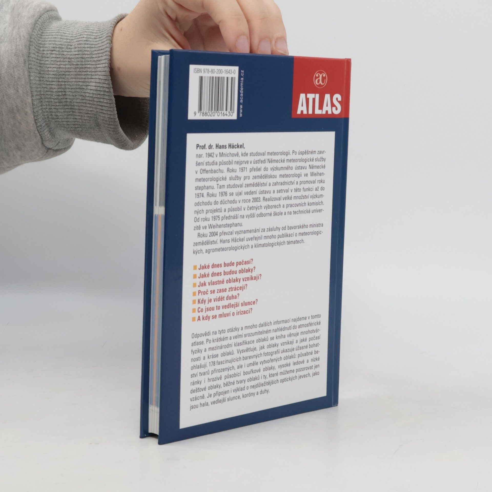 Hans Häckel Atlas oblaků