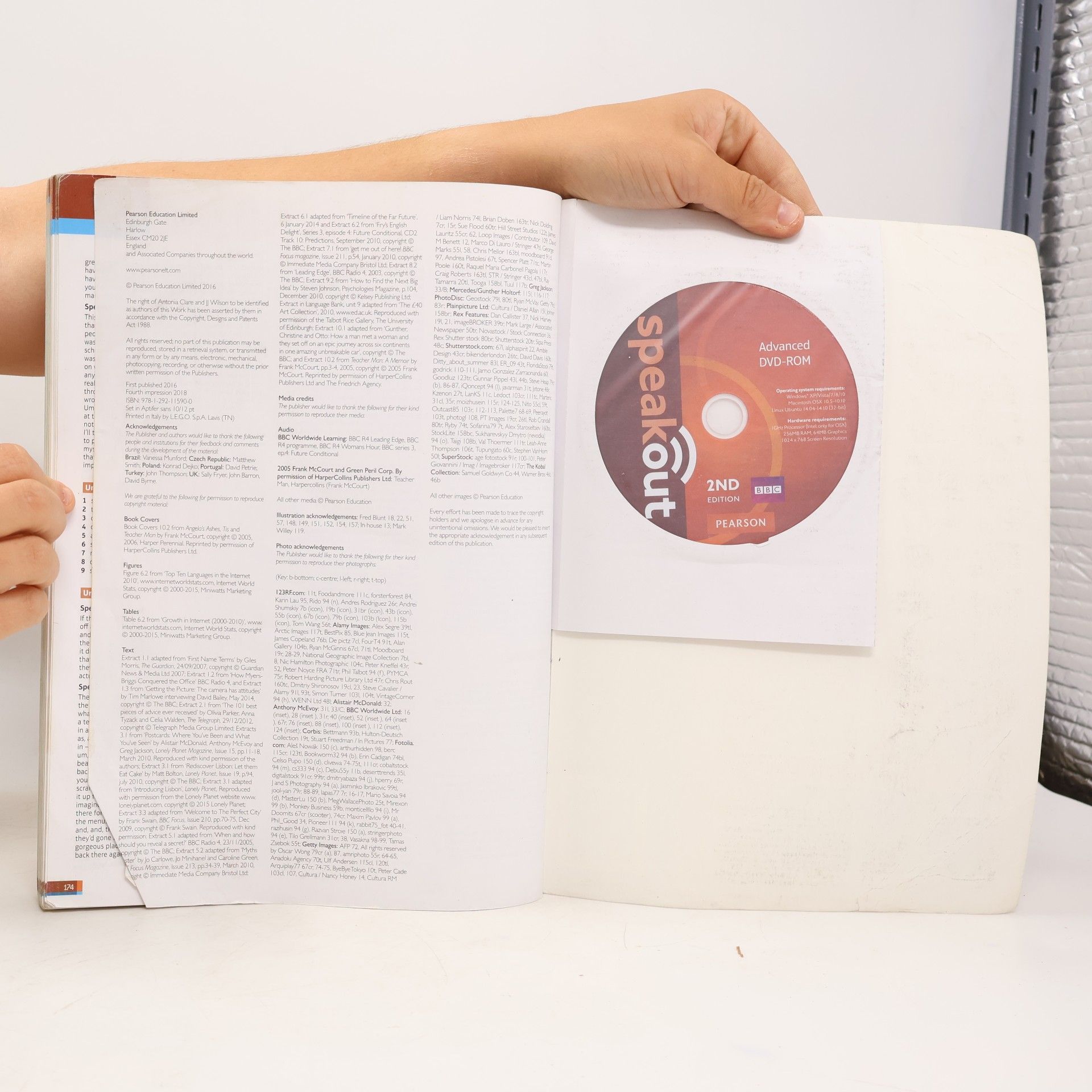 Antonia Clare Speakout 2nd Edition Advanced Students´ Book w/ DVD-ROM Pack