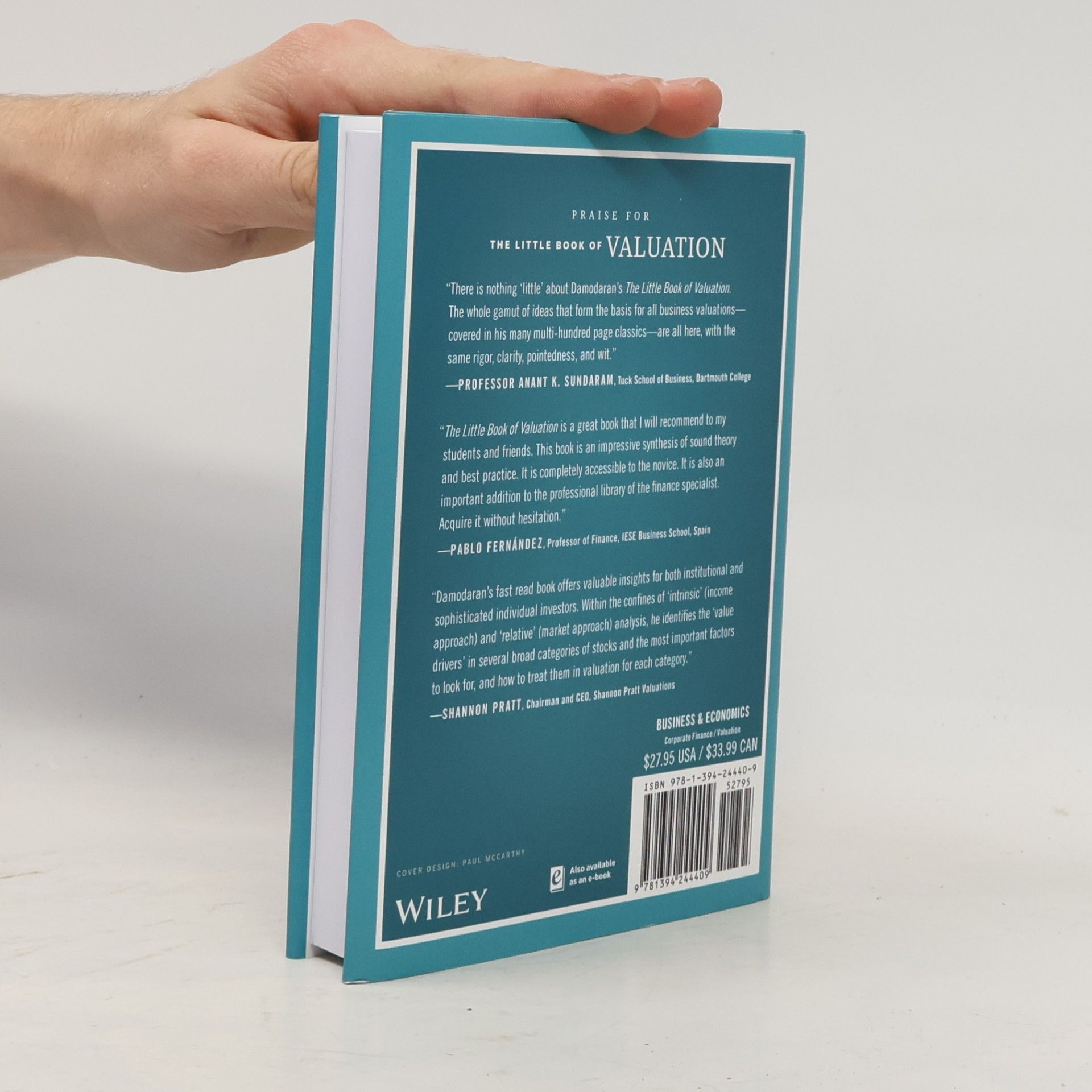 Aswath Damodaran The Little Book of Valuation