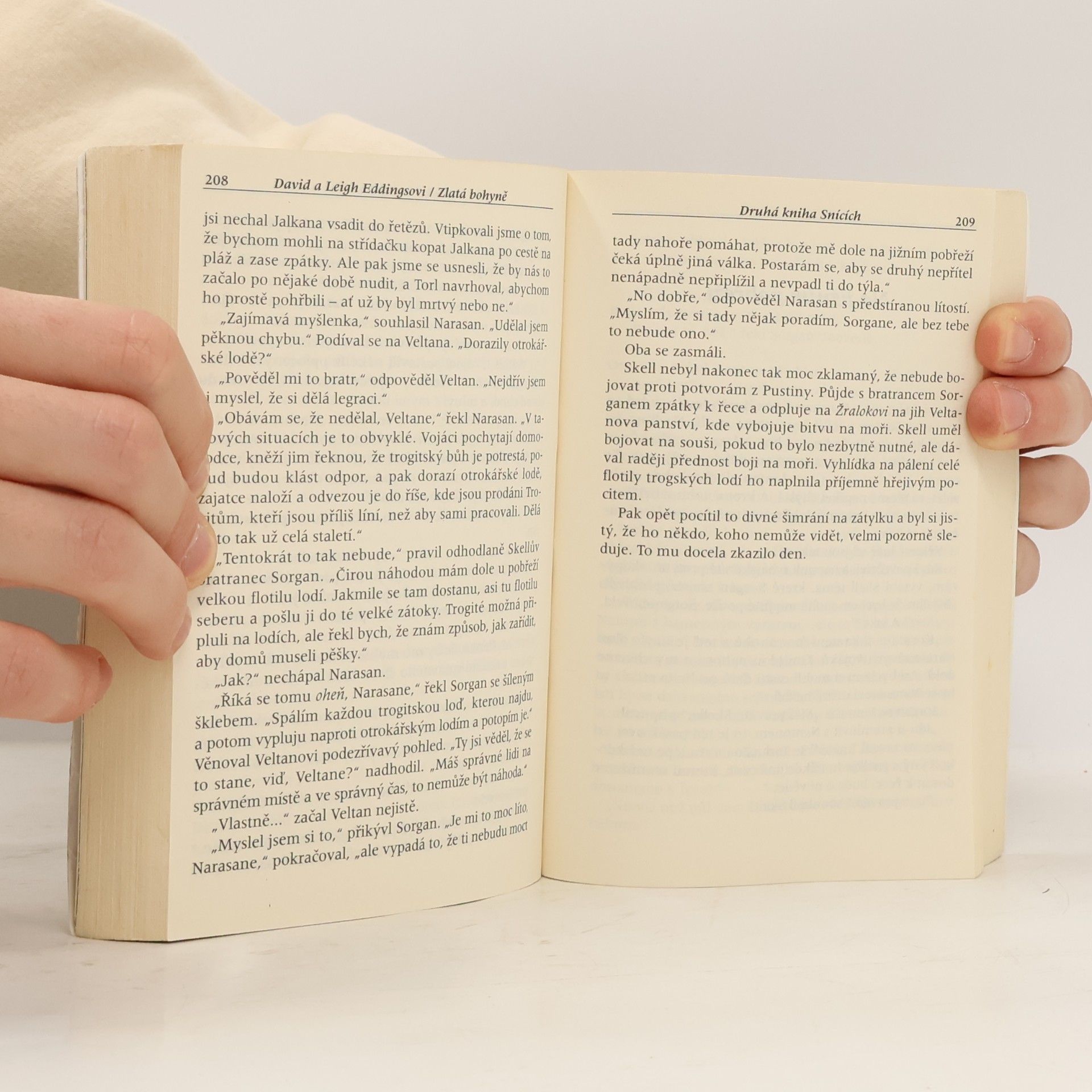 David Eddings Zlatá bohyně. Druhá kniha Snících