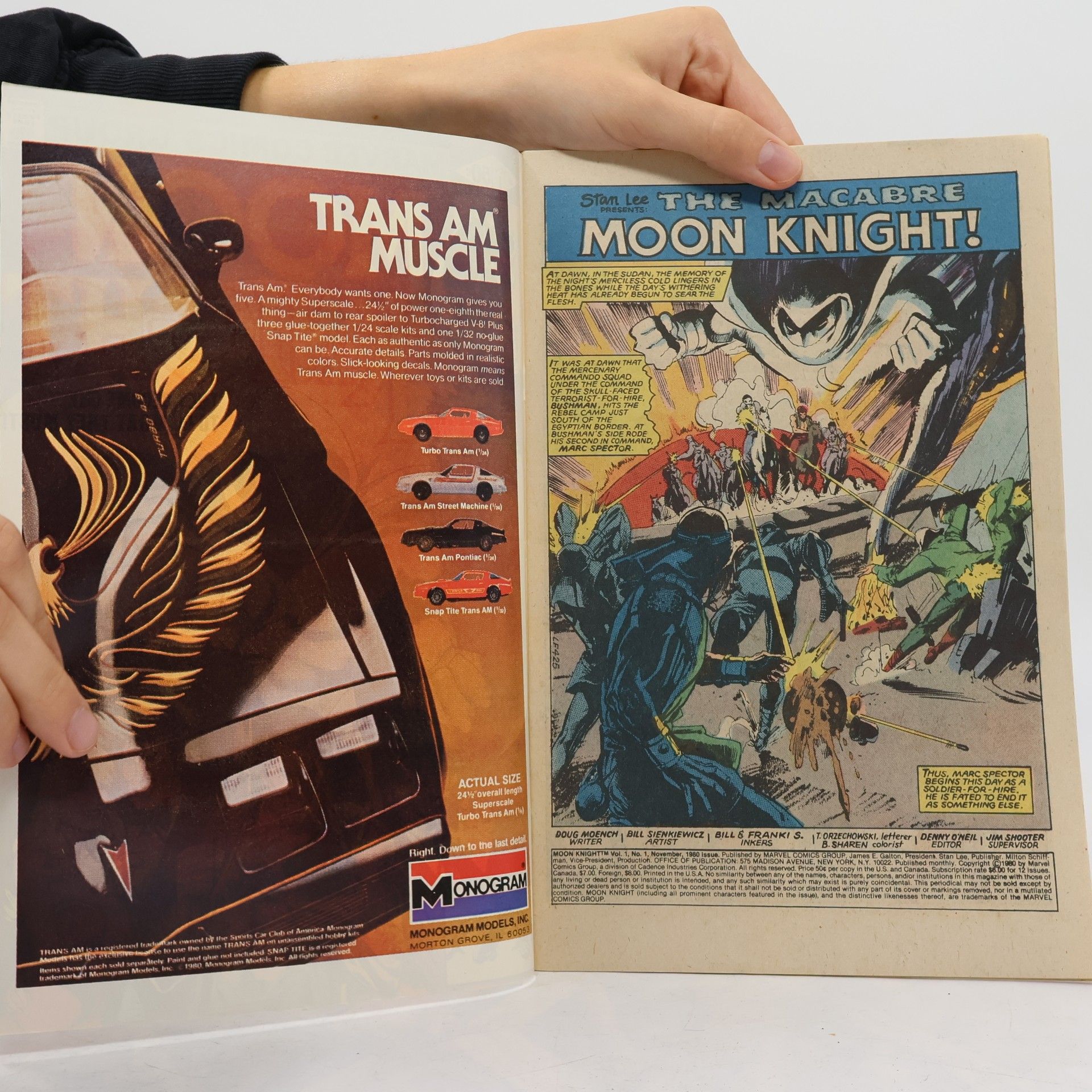 Doug Moench Moon Knight No. 1