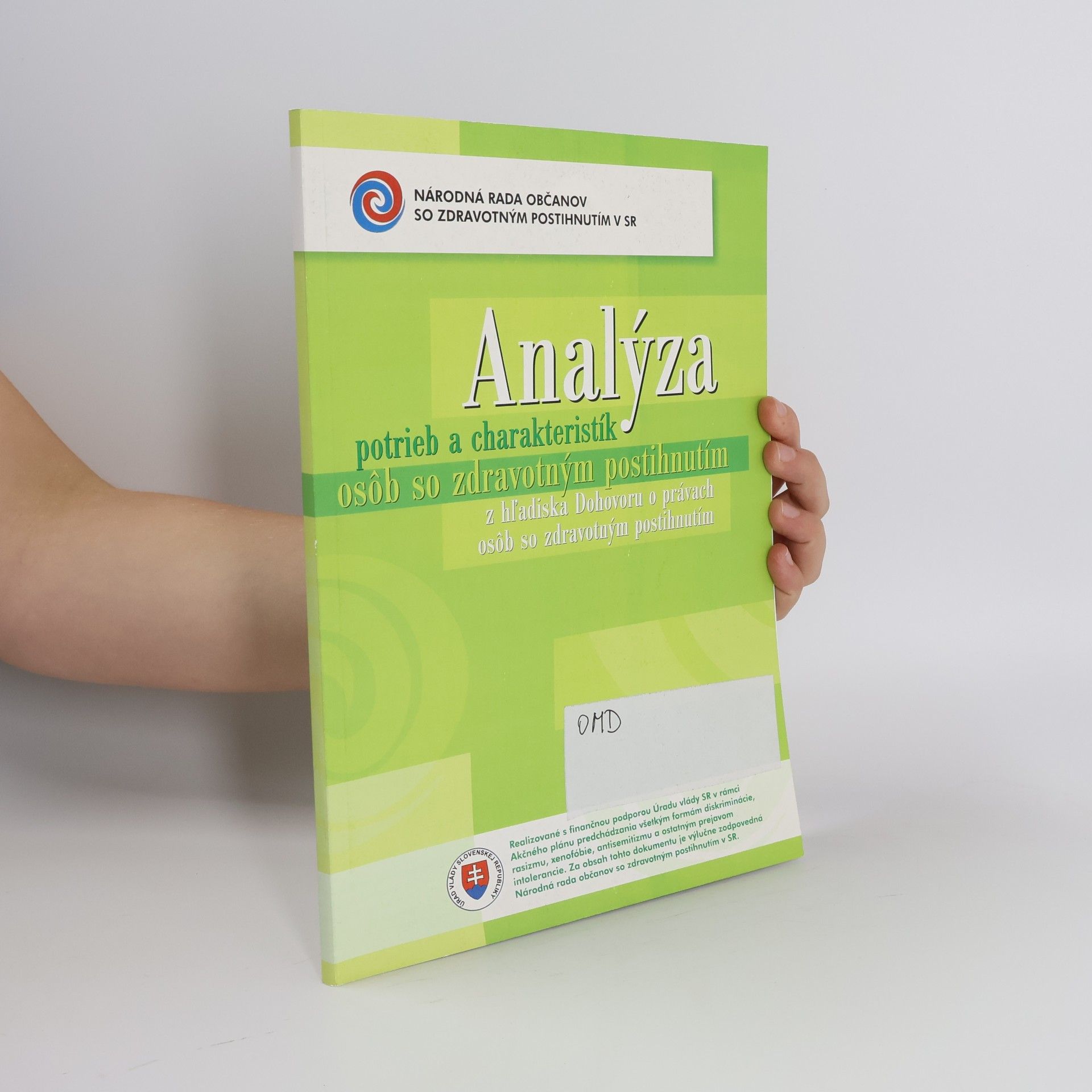 Autorenkollektiv Analýza potrieb a charakteristík osob so zdravotným postihnutím
